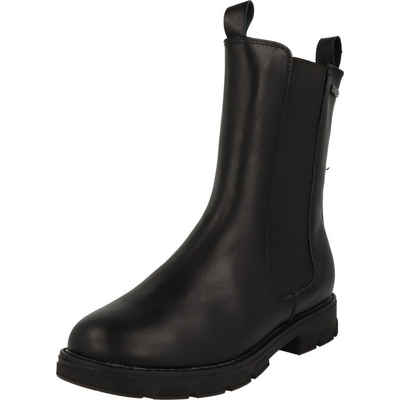 Indigo Mädchen Schuhe Chelsea Tex Boots Stiefel 454-142 Schwarz Winterstiefel Wasserabweisend