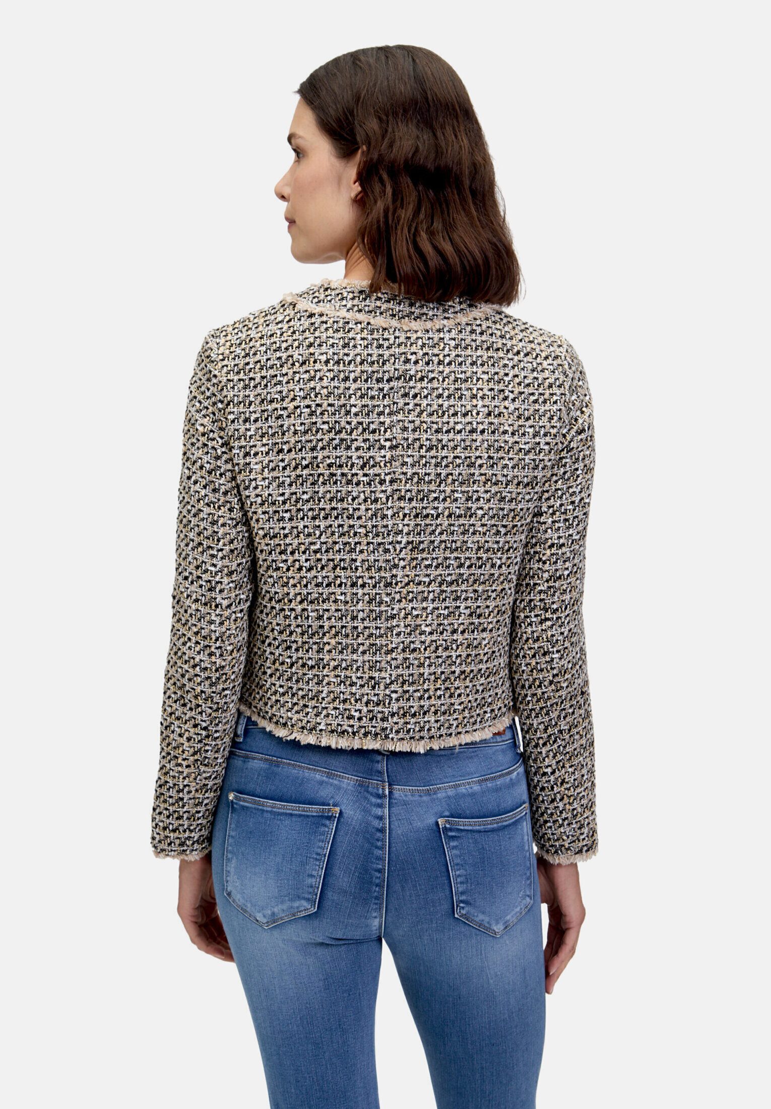 Betty Barclay Jackenblazer Damen mit Fransen