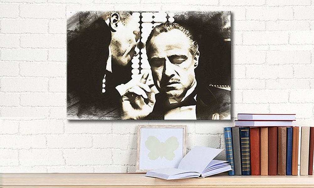 WandbilderXXL Leinwandbild Der Pate Moment, (1 günstig online kaufen
