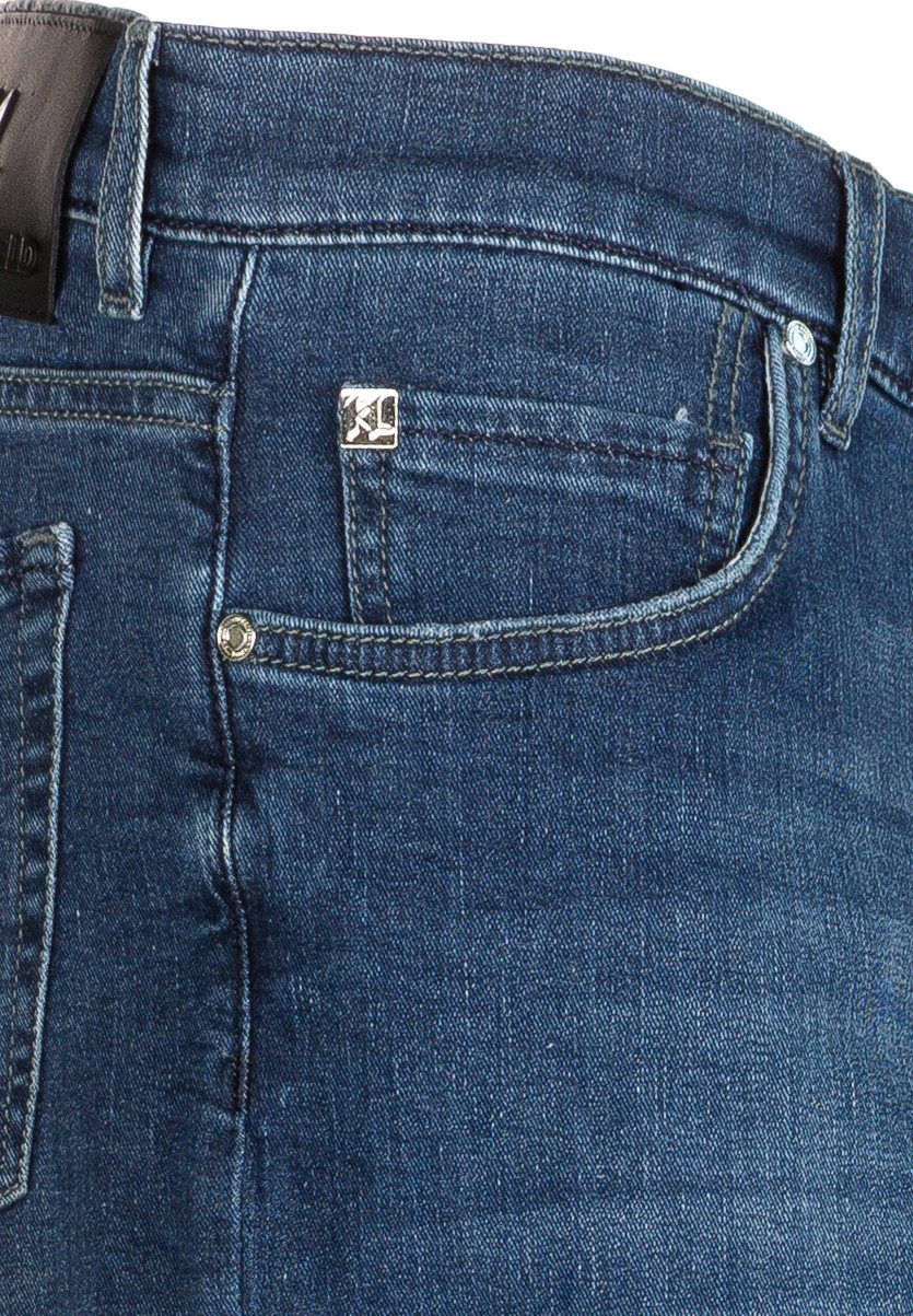 LAGERFELD Shorts aus Denim (1-tlg)