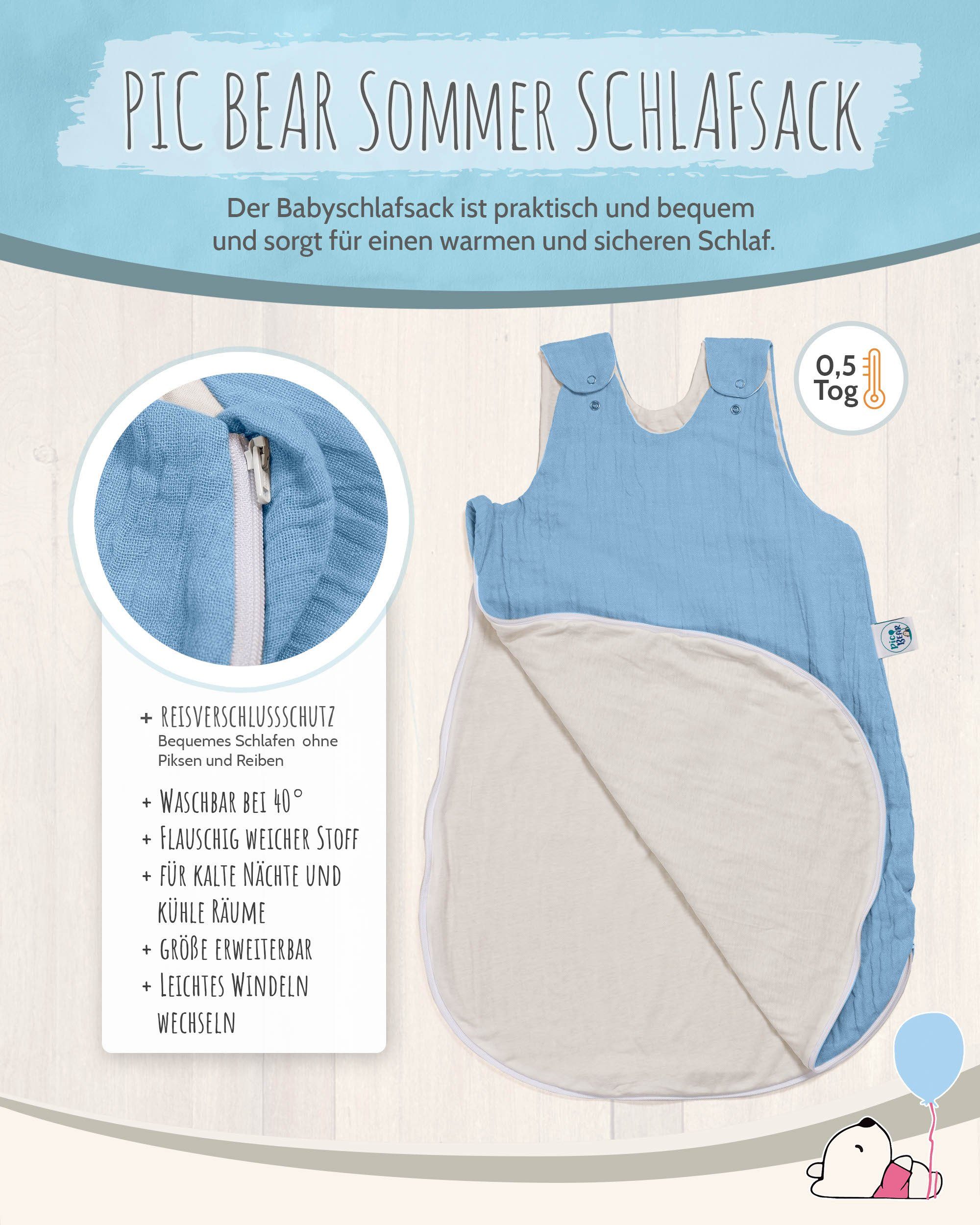pic Bear Babyschlafsack pic Bear Sommerschlafsack günstig online kaufen