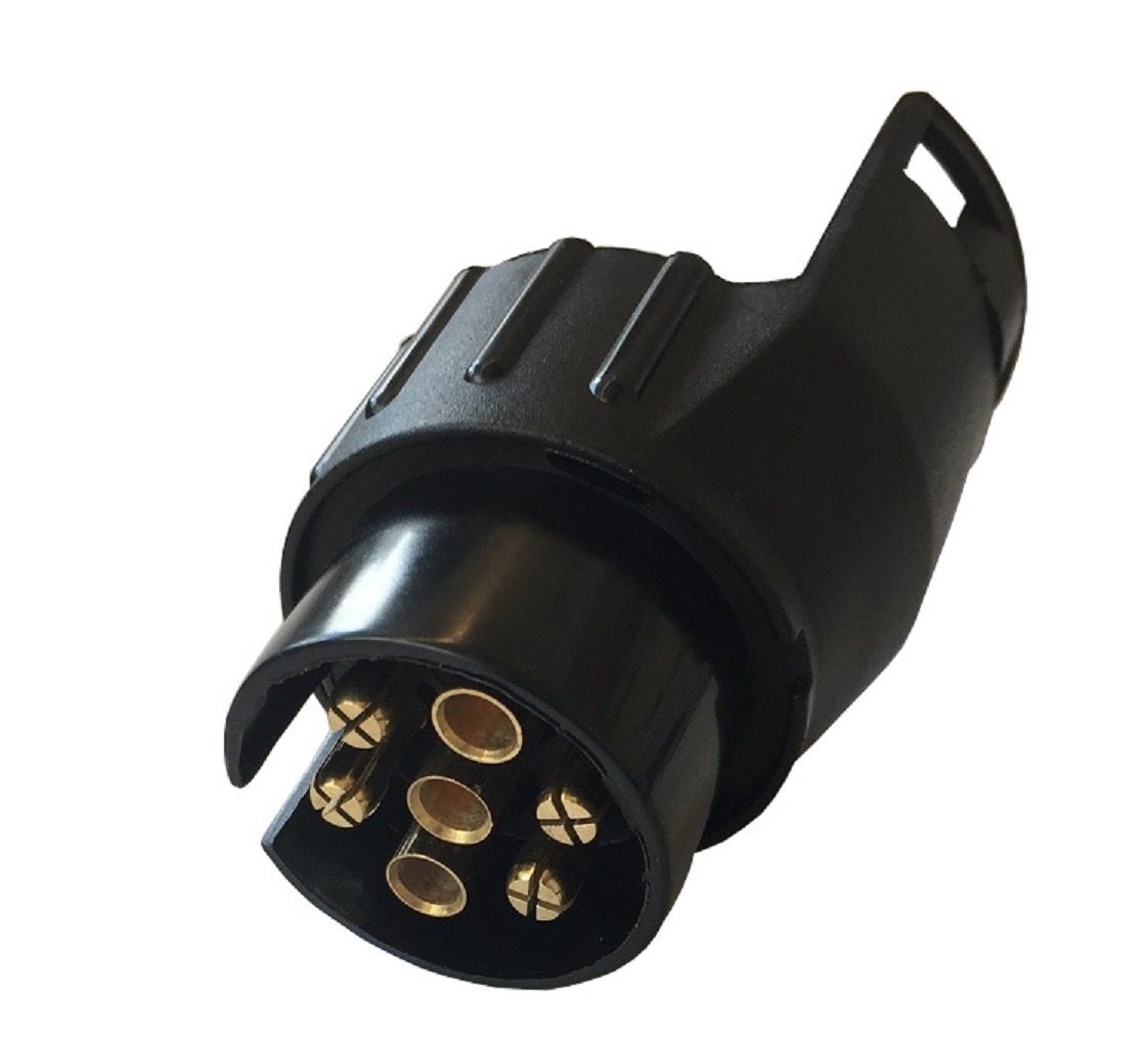 Provance Adapter Anhängerkupplung 7 auf 13, 13 poliger Stecker auf 7 polige Steckdose KFZAdapter