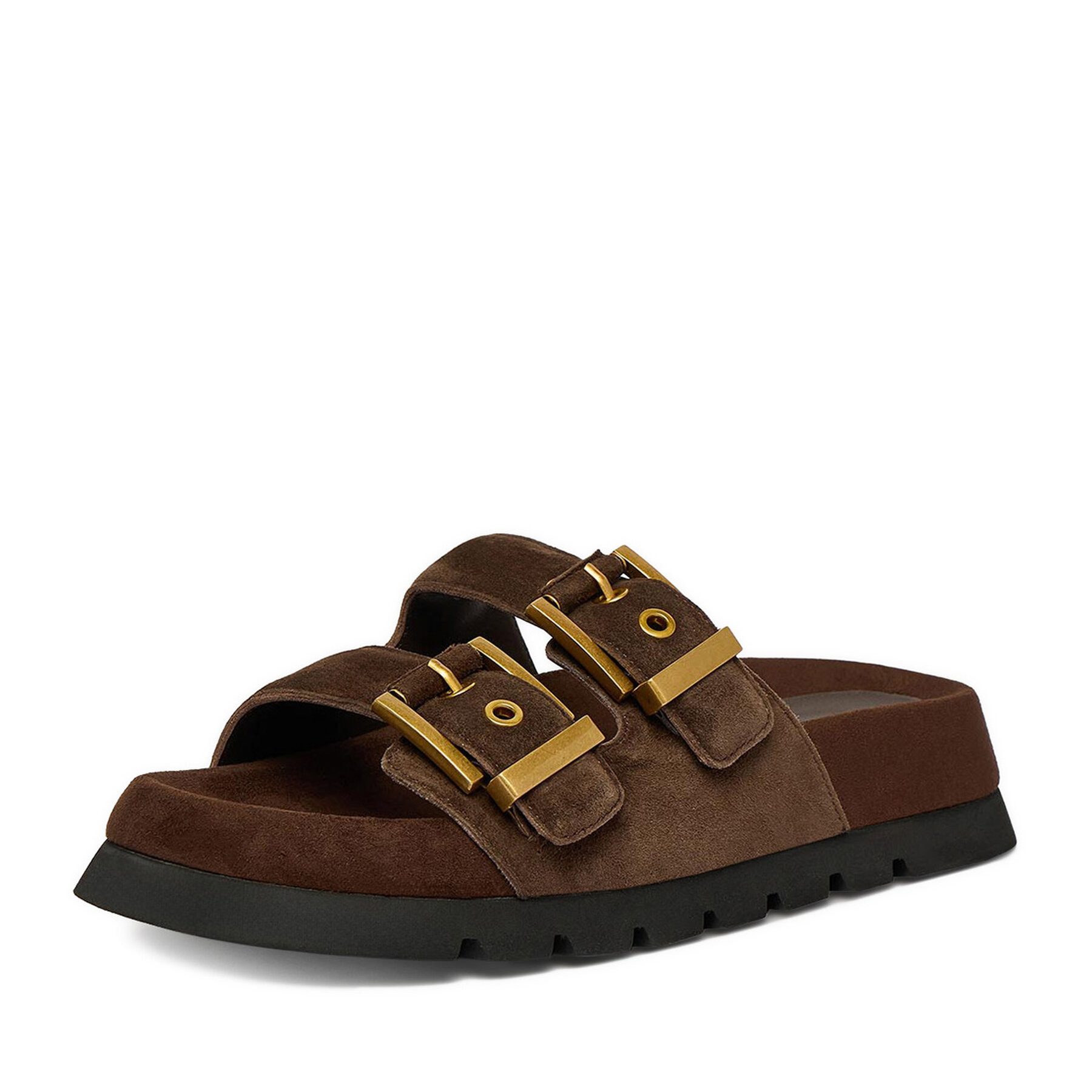 Badura Badura Damen-Flip-Flops Braun Badepantolette