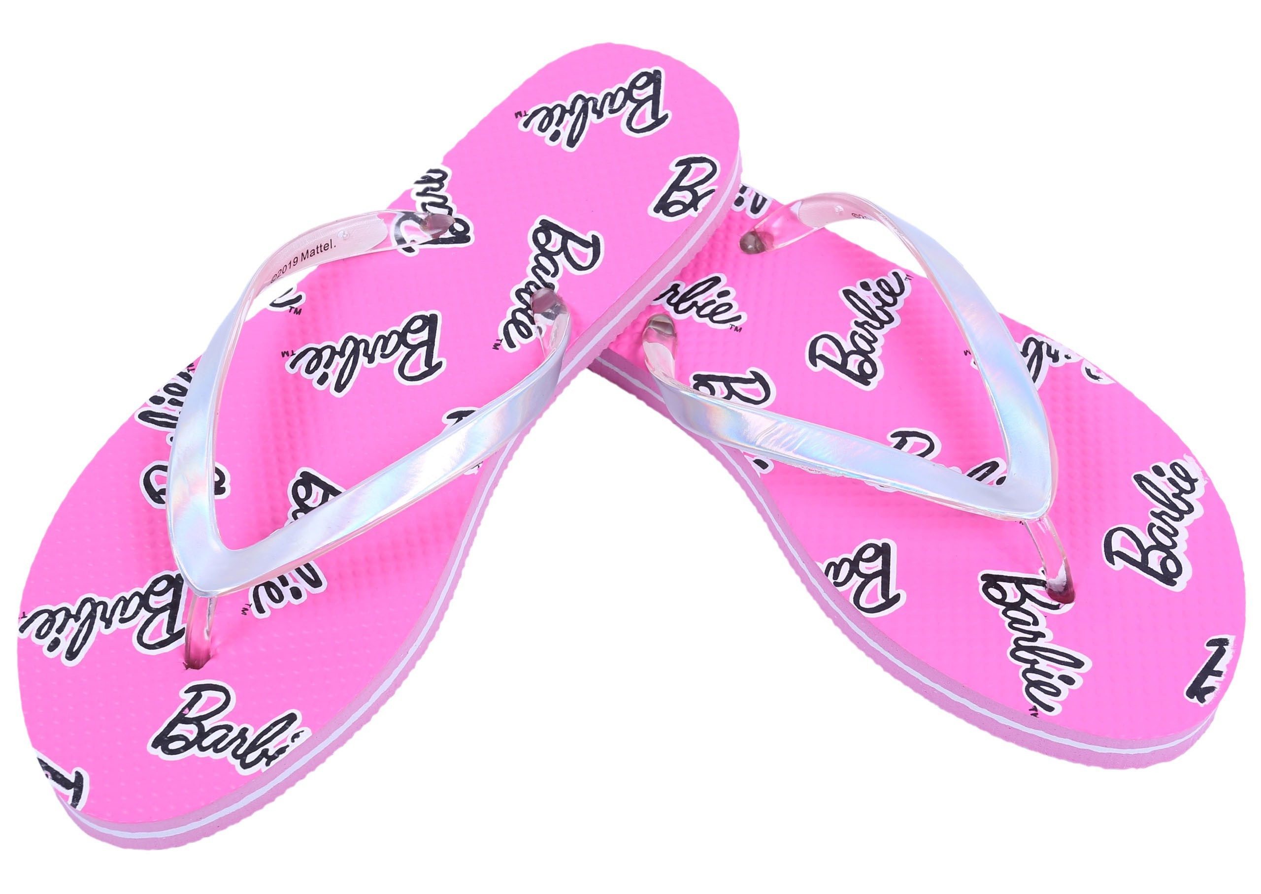 Barbie Pinke Flip-Flops/Badelatschen Zehentrenner für Mädchen Barbie 40-41 EU Badezehentrenner