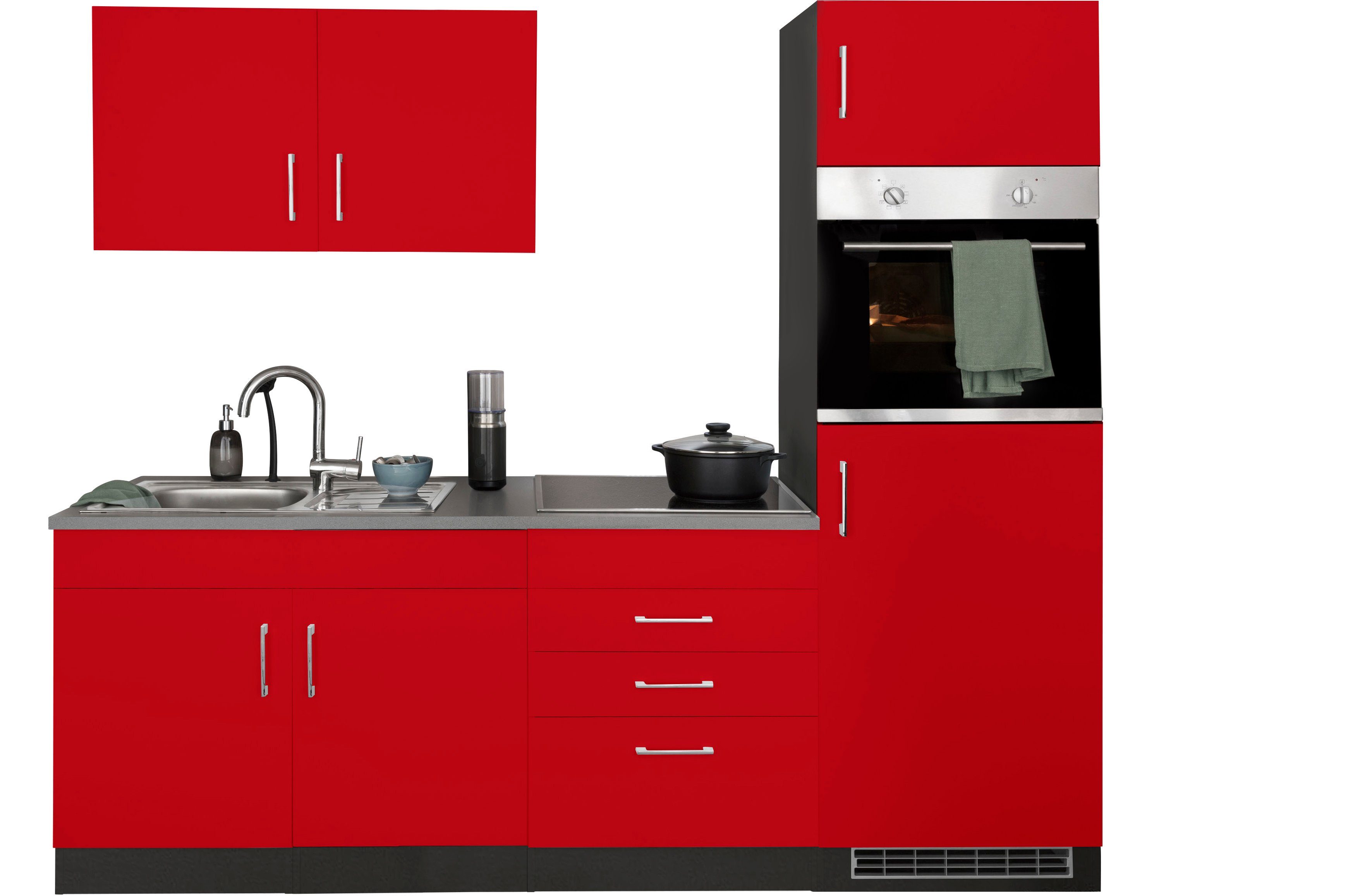 KOCHSTATION Küchenzeile KS-Paris, ohne E-Geräte, Breite günstig online kaufen