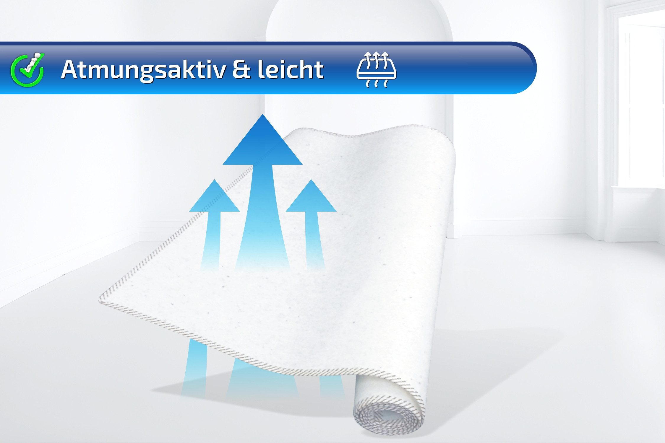 Matratzenschoner Matratzen Schoner, atmungsaktiv, Ökotex 100 S98-0401 Matratzen Perfekt, atmungsaktives, Einfaßband stabilisiert OEKO-TEX® 100 S98-0401