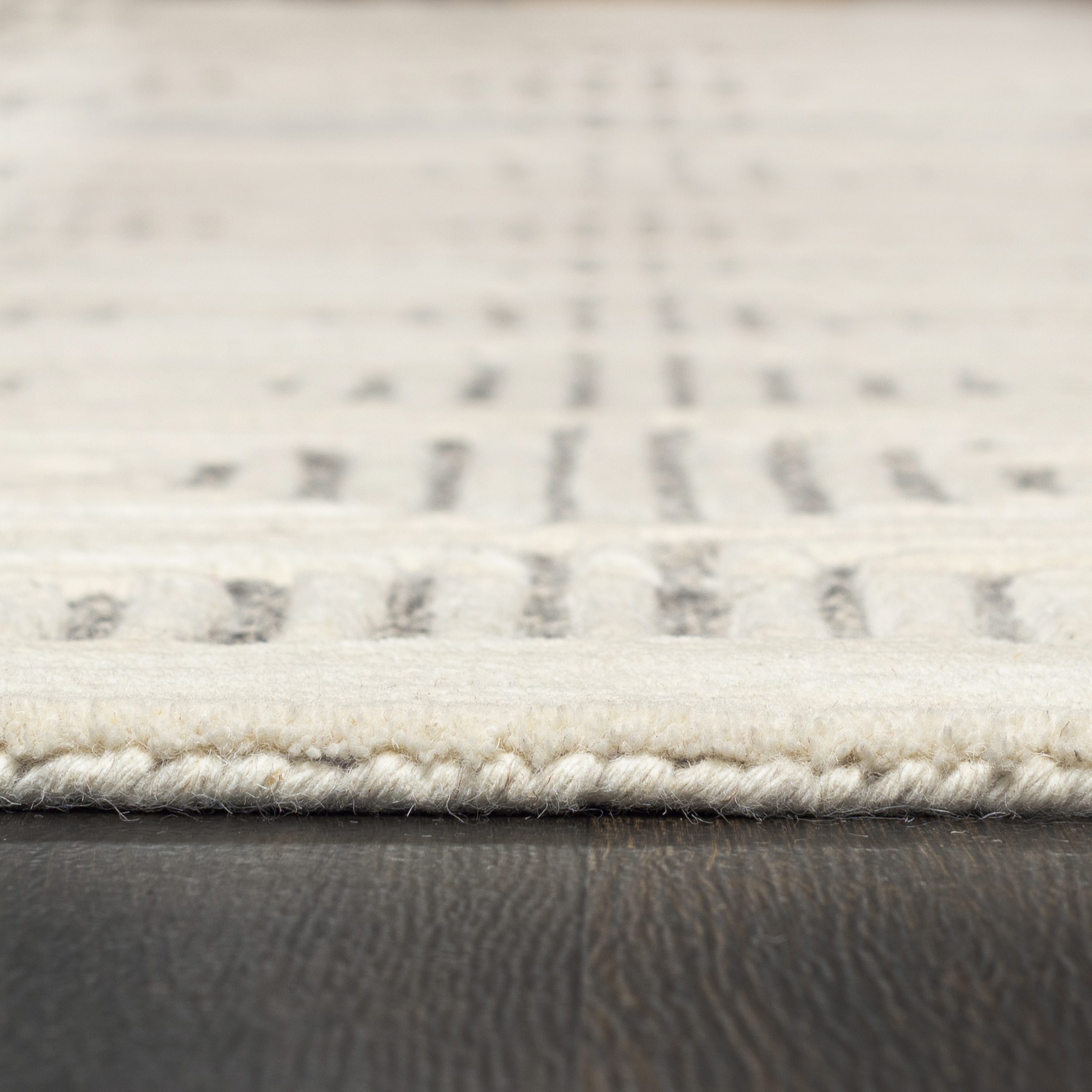 Wollteppich cm Wolle, x 150 Handwebteppich Designteppich Naturprodukt 80 Japandi, Mazovia,