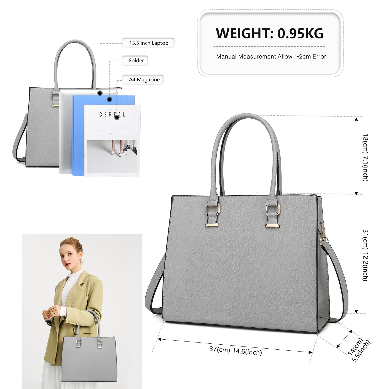 Miss Lulu Schultertasche Damen Shopper aus günstig online kaufen