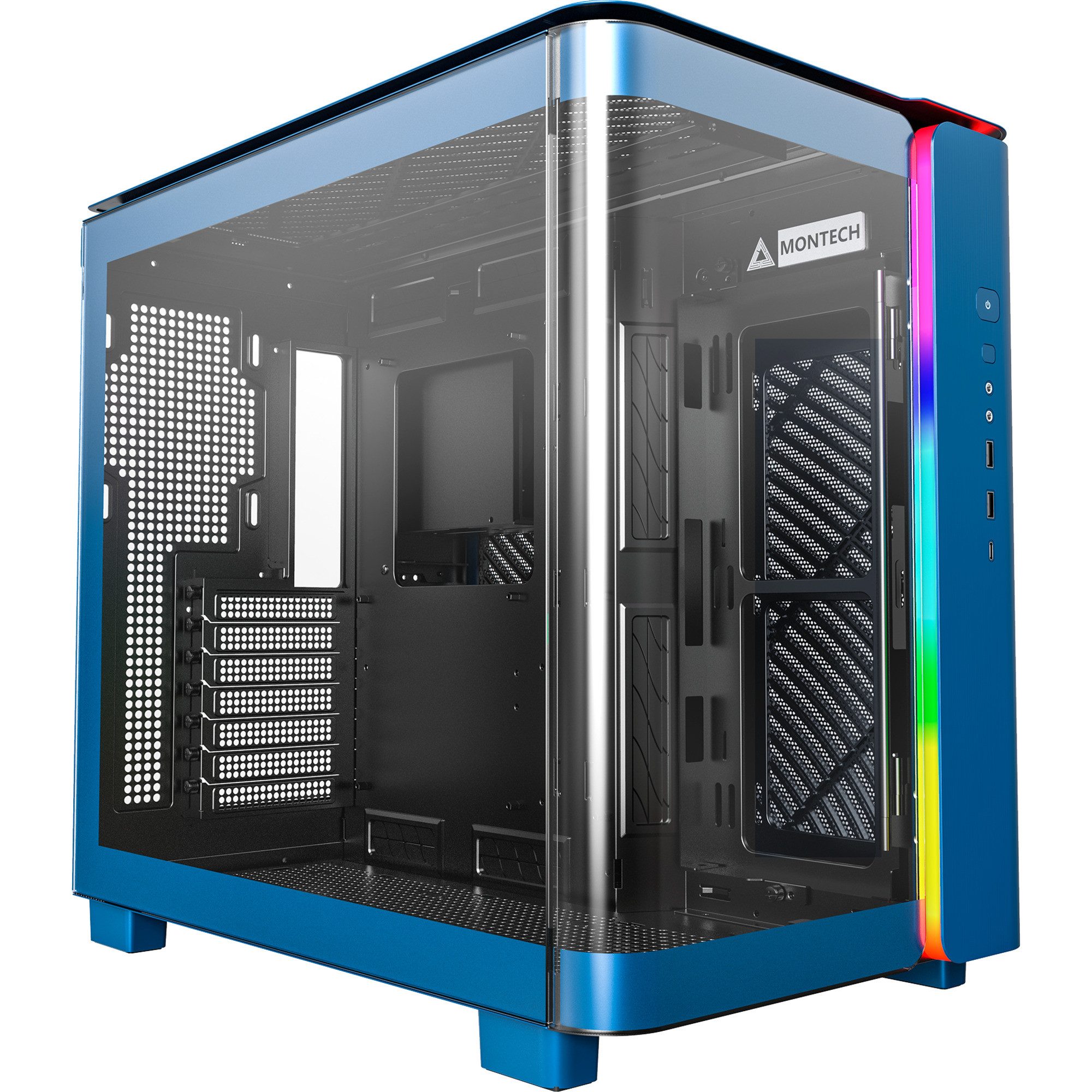 PC-Gehäuse Montech KING 95, Tower-Gehäuse, (Tempered Glass