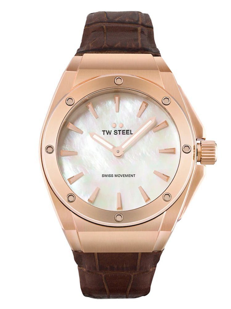 TW Steel Quarzuhr TW Steel Damen Analog Schweizer Quarzwerk CE4034 CE4034, TW Steel Damen Analog Schweizer Quarzwerk CE4034