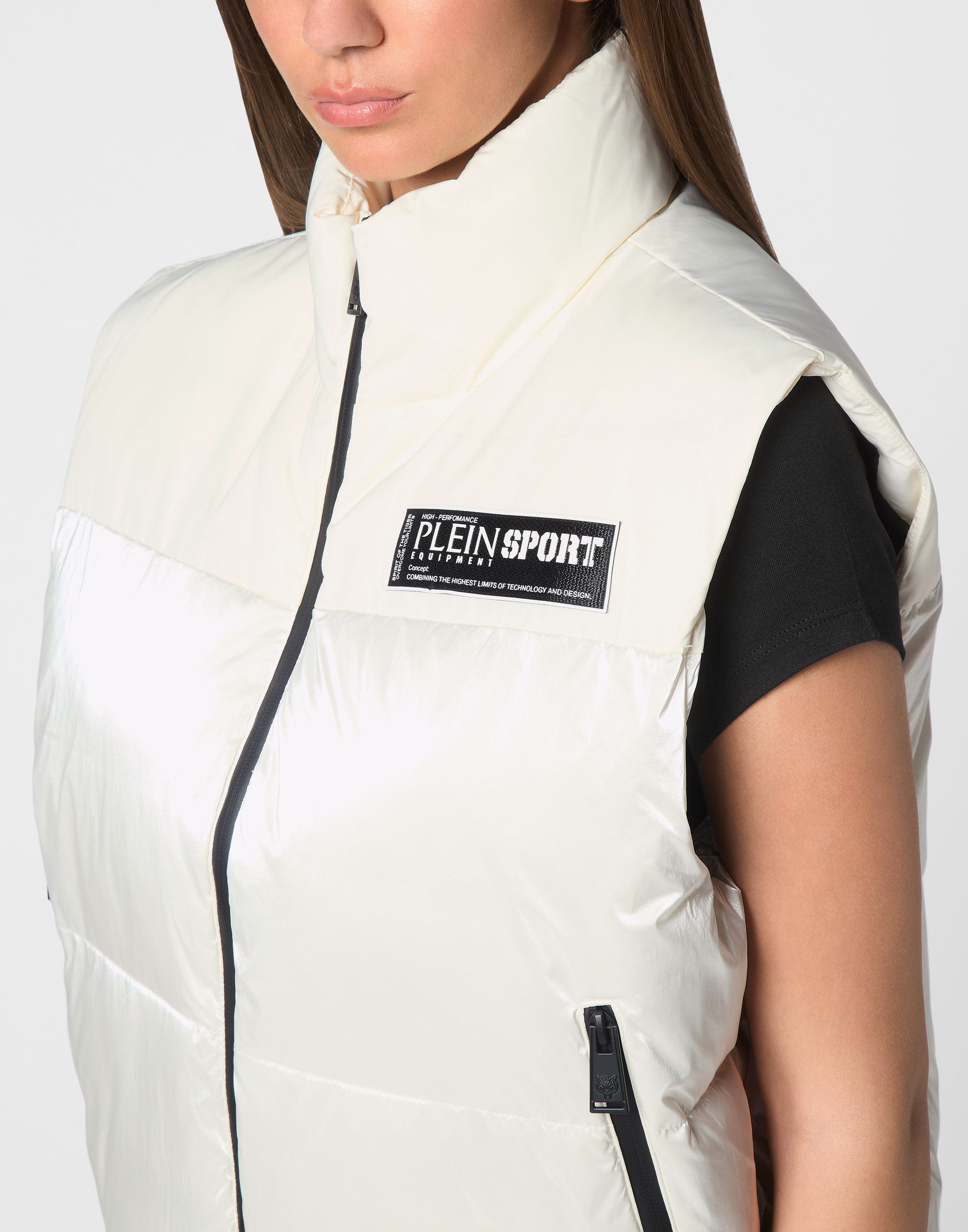 PLEIN SPORT Kurzweste Joggingweste