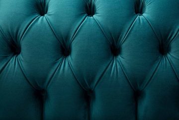 JVmoebel Chesterfield-Sessel, Sessel Wohnzimmer Chesterfield Klassisch Design Couch Textil