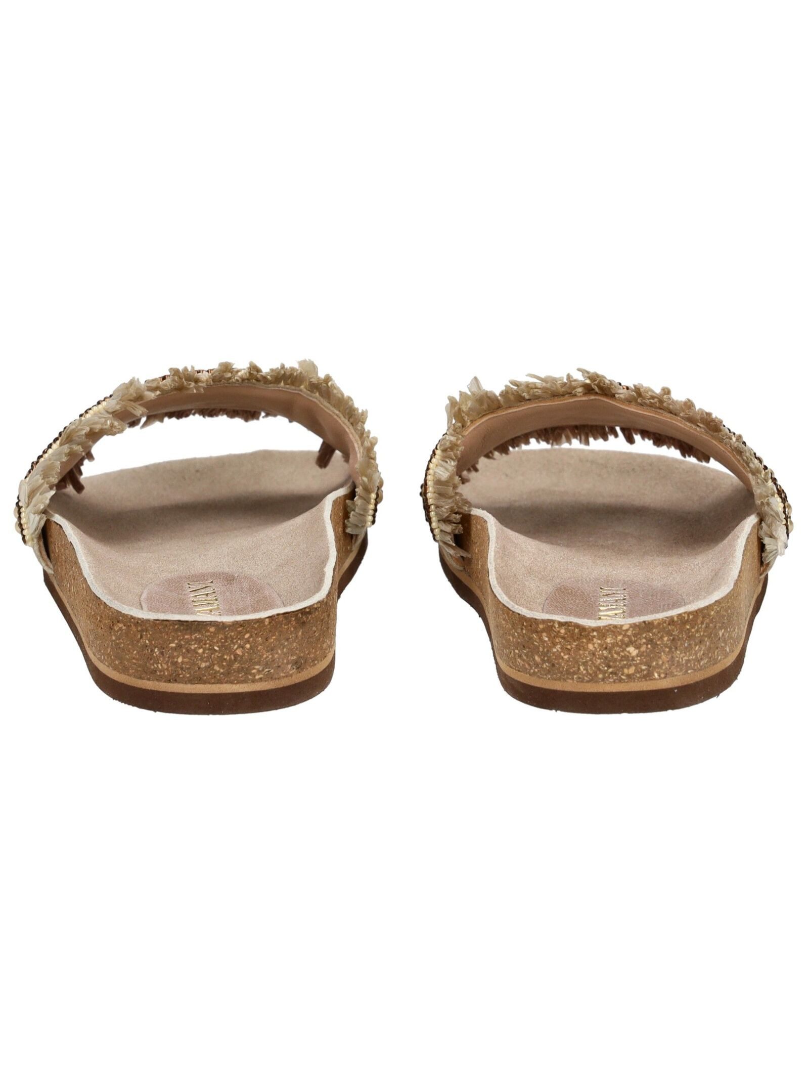 Lazamani Lazamani Pantoletten Leder Pantolette