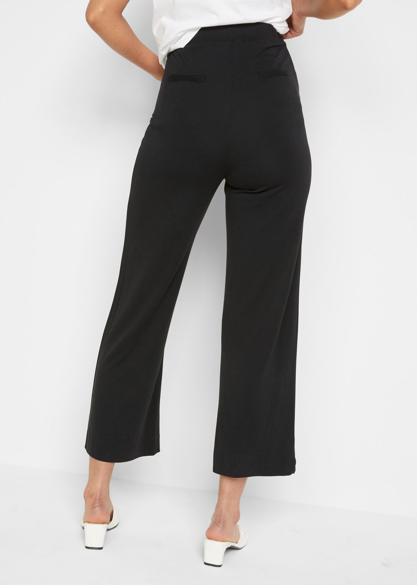bonprix Umstandshose Culotte in 7/8-Länge, bequemer, elastischer Bund
