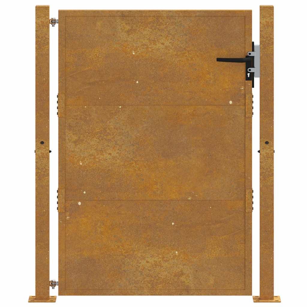 vidaXL Gartentor Gartentor 105x155 cm Cortenstahl günstig online kaufen