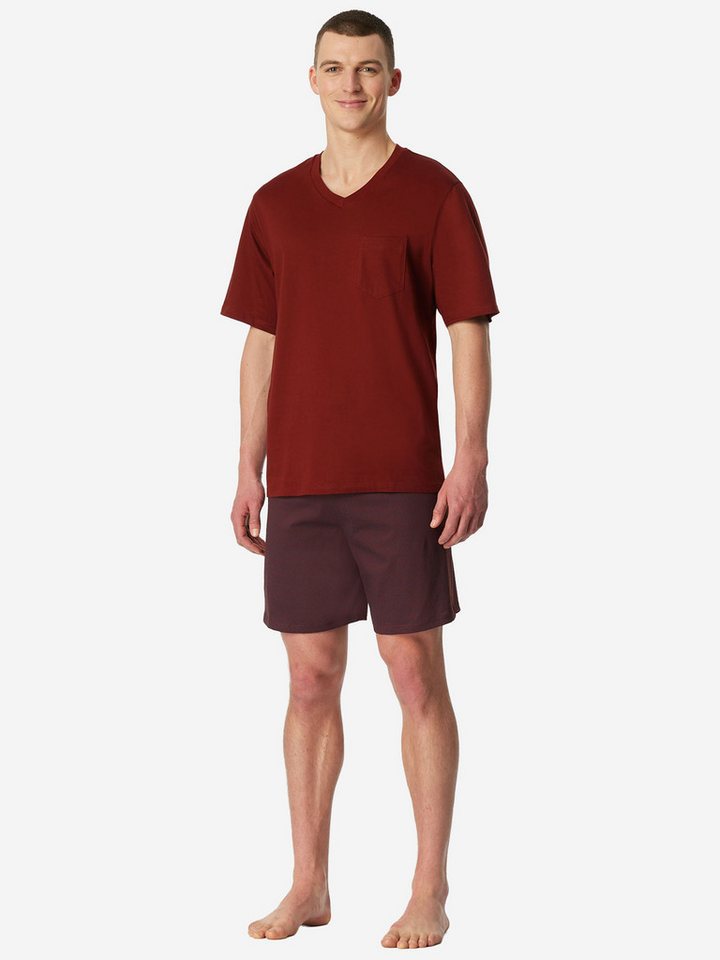 Schiesser Schlafanzug Comfort Essentials (2 tlg) Schlafanzug, Pyjama Set, Nachtwäsche