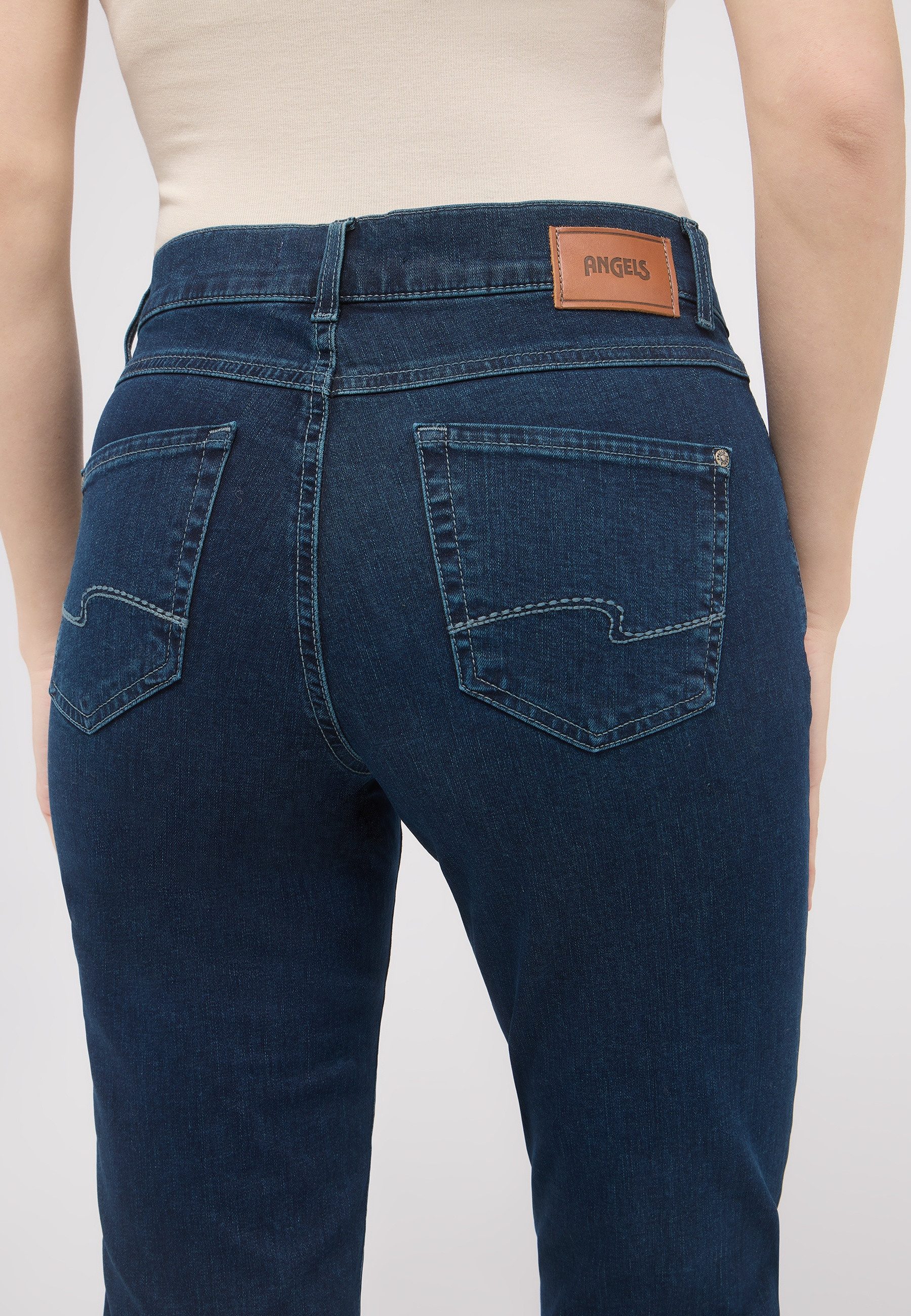 ANGELS Straight-Jeans DOLLY mit Stretch