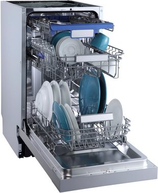 Hanseatic pult alatti mosogatógép, HGU4582D10J7710EI, 10 teríték, 45 cm széles