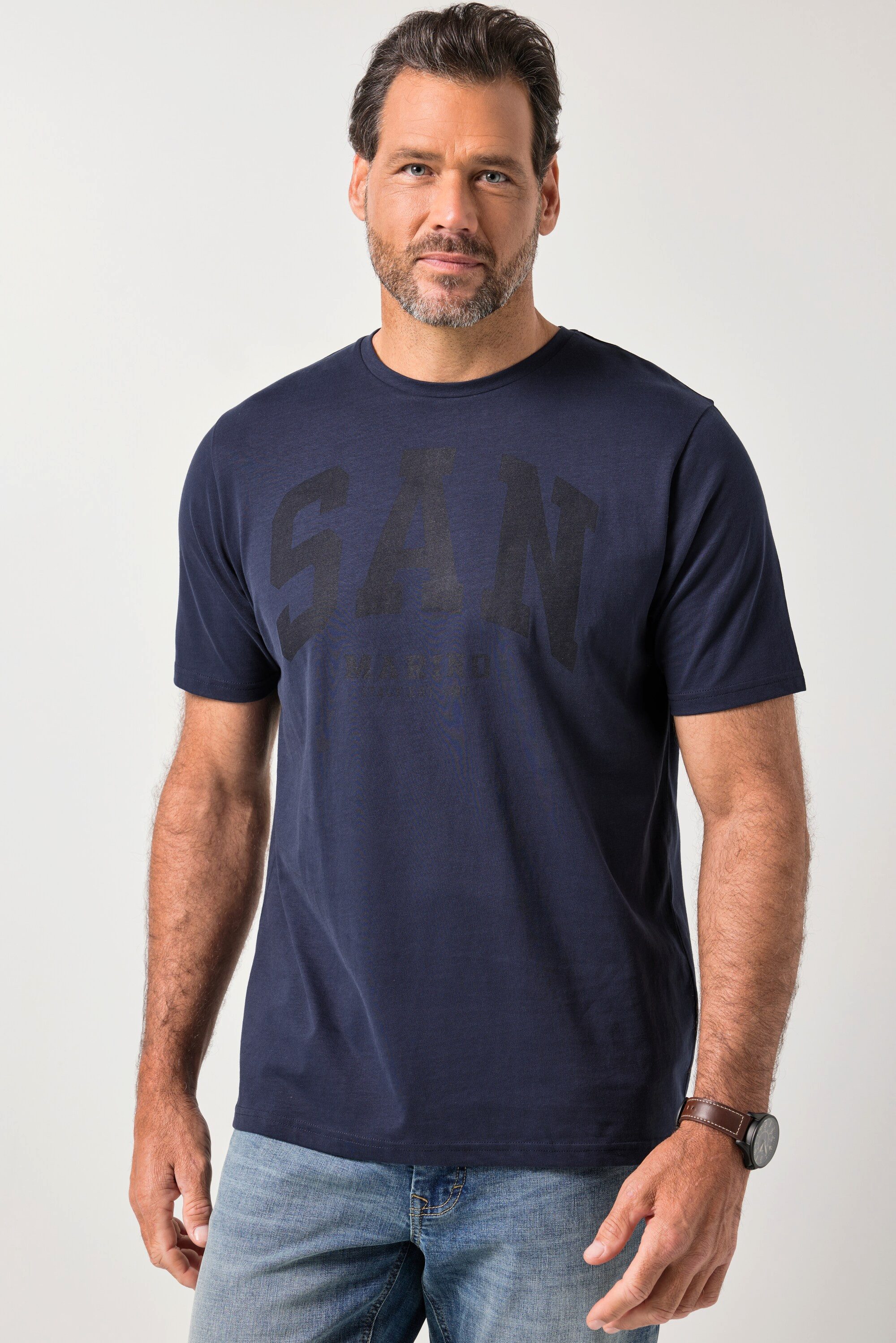 T-Shirt T-Shirt Halbarm Brust-Print