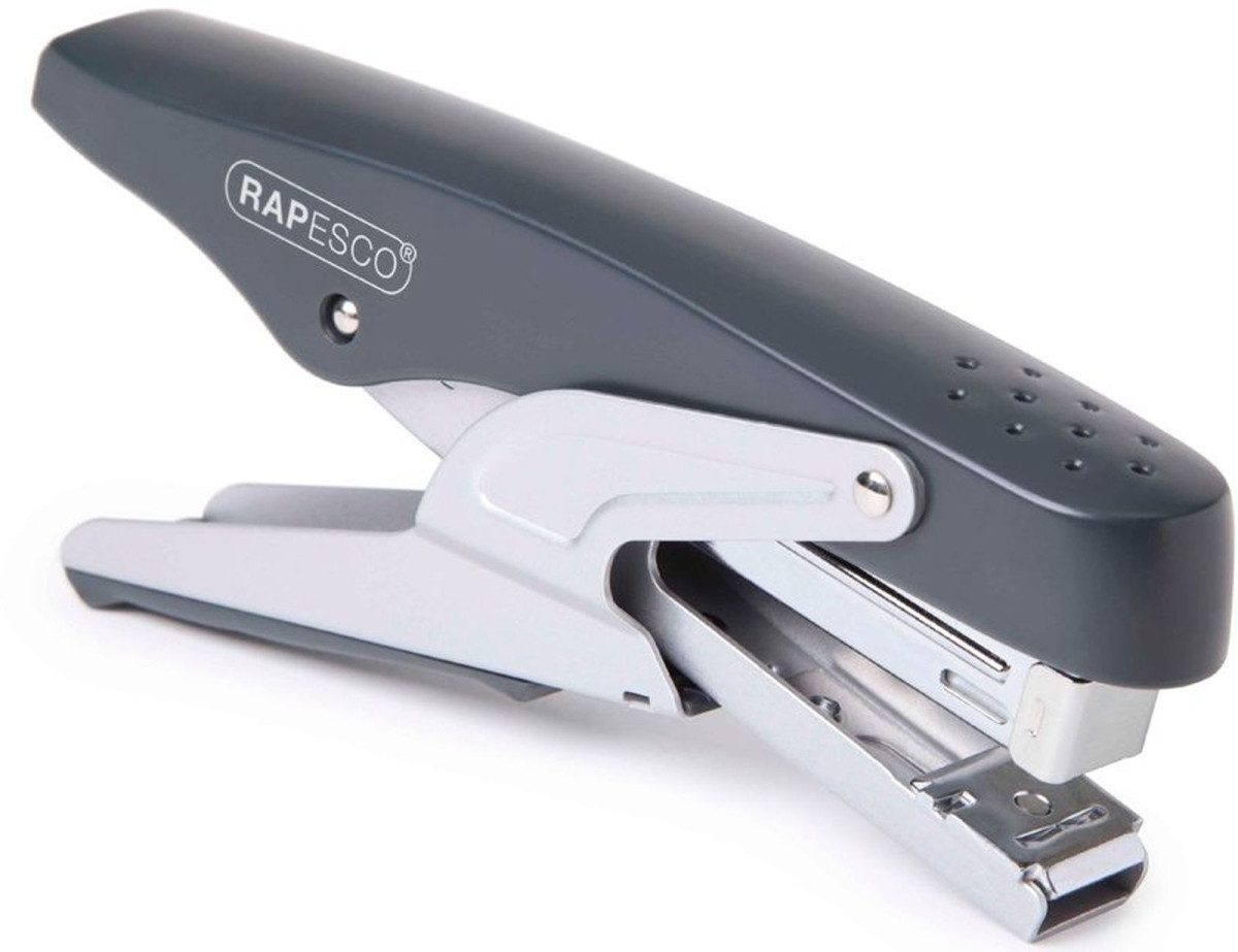 RAPESCO Heftgerät Heftzange Beluga 20 Blatt anthrazit (10 Stück)