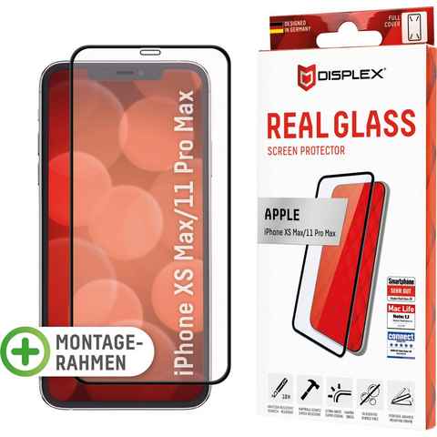 Displex DISPLEX Real Glass Panzerglas für Apple iPhone XS Max/11 Pro Max für Apple iPhone 11 Pro Max, XS Max, Displayschutzglas