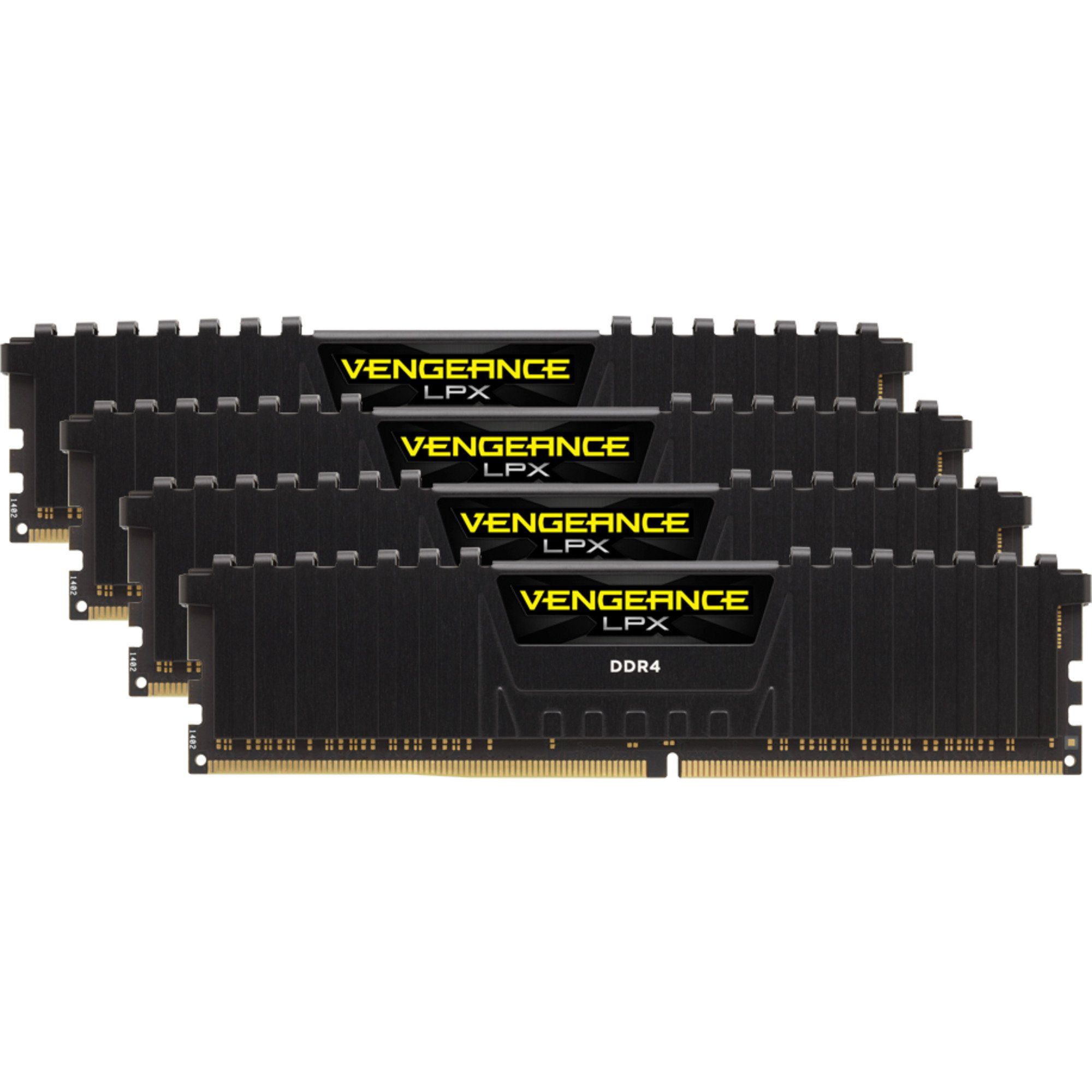 Corsair DIMM 64 GB DDR4-2400 (4x 16 GB) Quad-Kit, Arbeitsspeicher