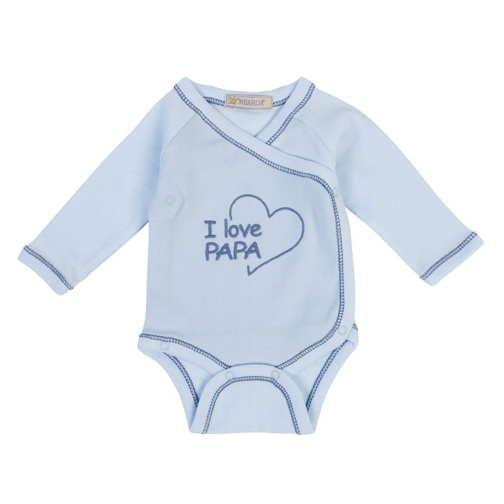 Milarda Kidswear Langarmwickelbody