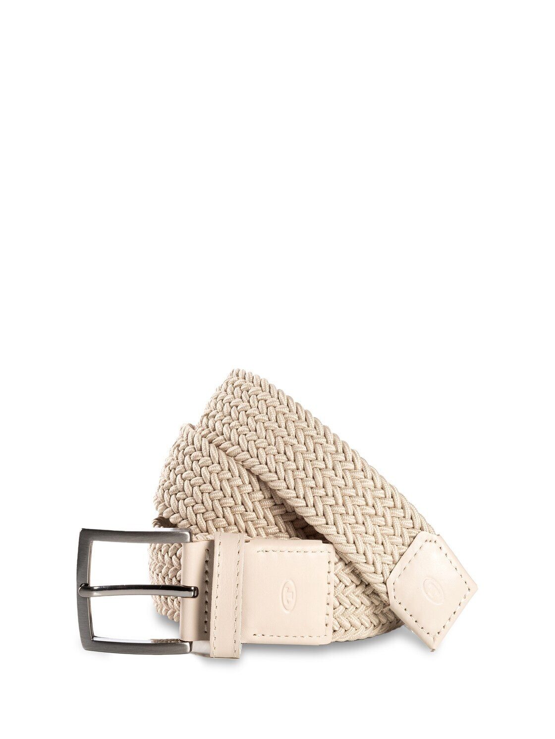 TOM TAILOR Flechtgürtel Belts TTJAMIE Elastischer Flechtgürtel mit eckiger Dornschließe