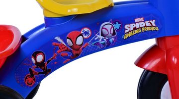 Volare Dreirad Marvel Spidey - Jungen - Blau, stabil, Handbremse, leichtgewichtig