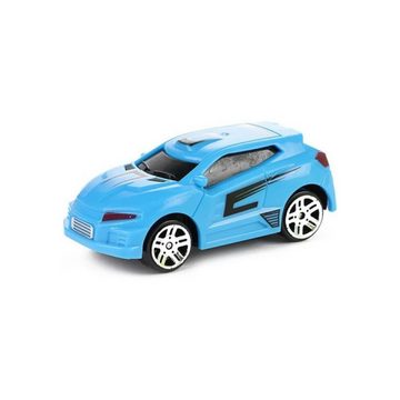 Toi-Toys Spielzeug-Auto Turbo Racers Sammelkoffer mit 4 Rallye Autos