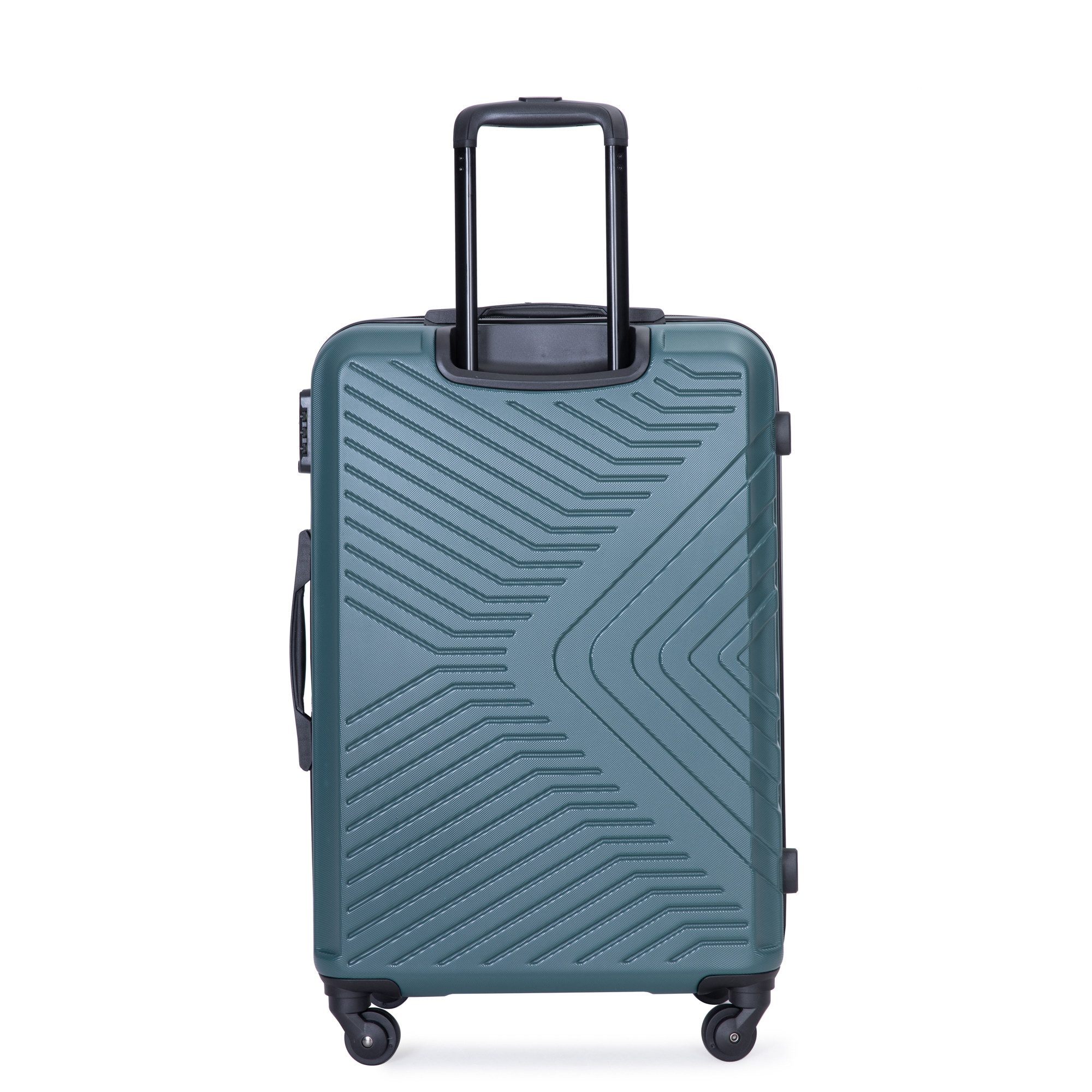 Travelhouse Trolleyset Bali, 4 Rollen, (Komplett Set, 3 tlg., 3-er Koffer Set), Inneinader stapelbar. Standfüße mit Hängefunktion M&L.