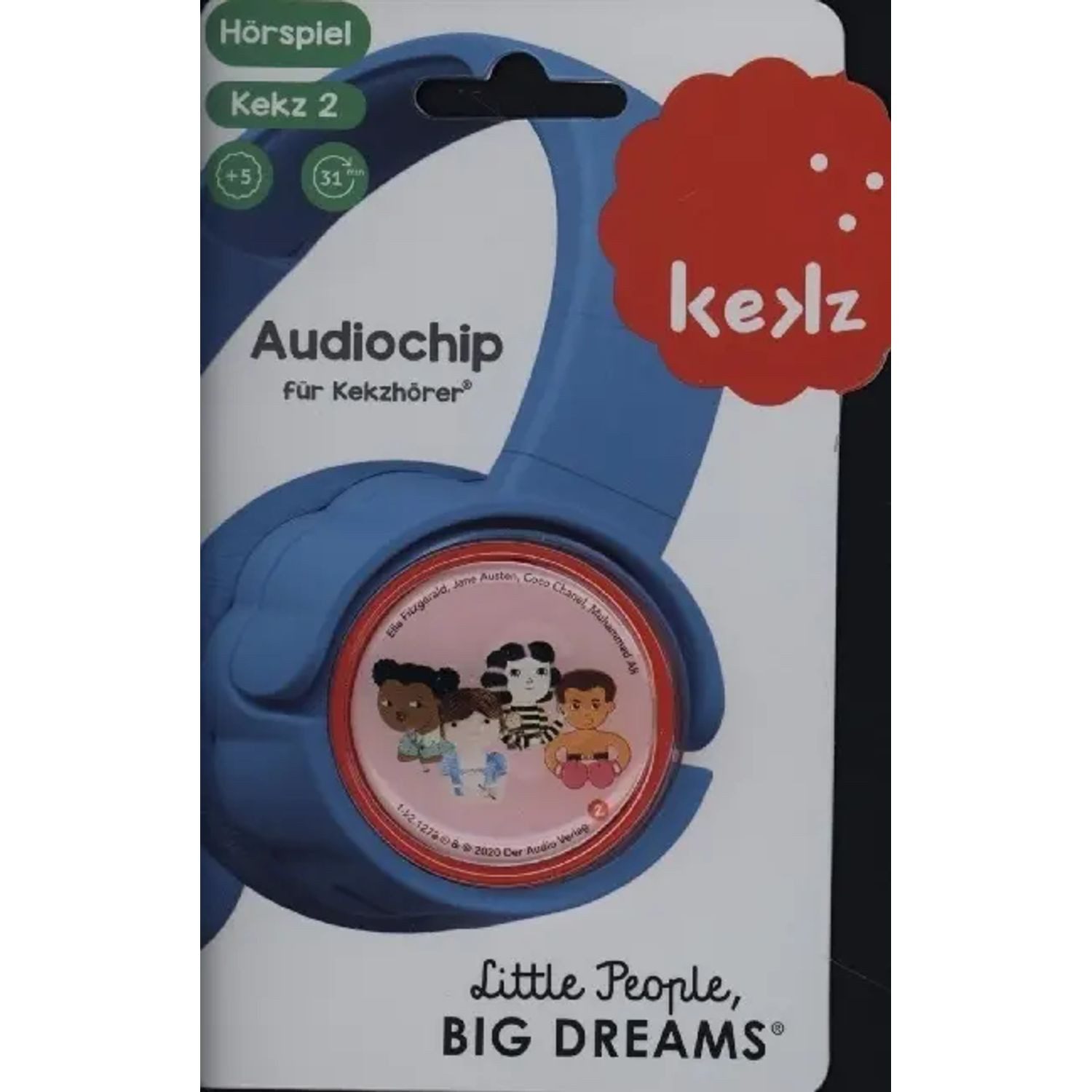 Kekz Hörspiel Little People, Big Dreams,1 Audio-Chip