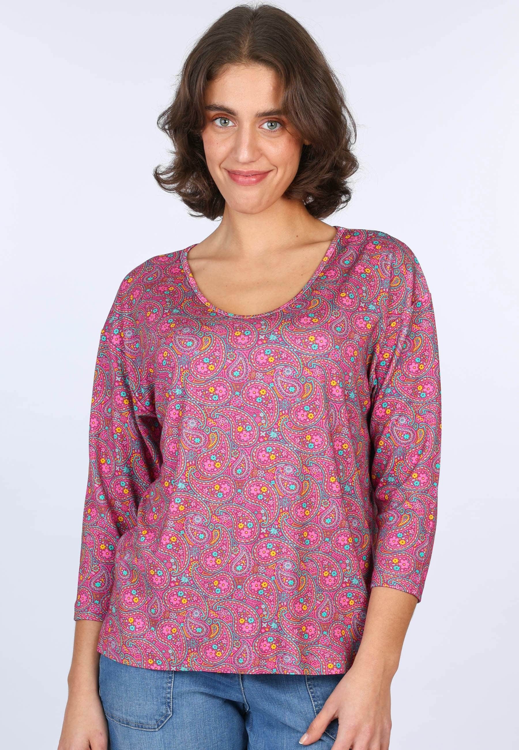 Deerberg Langarmshirt Betzeli paisley