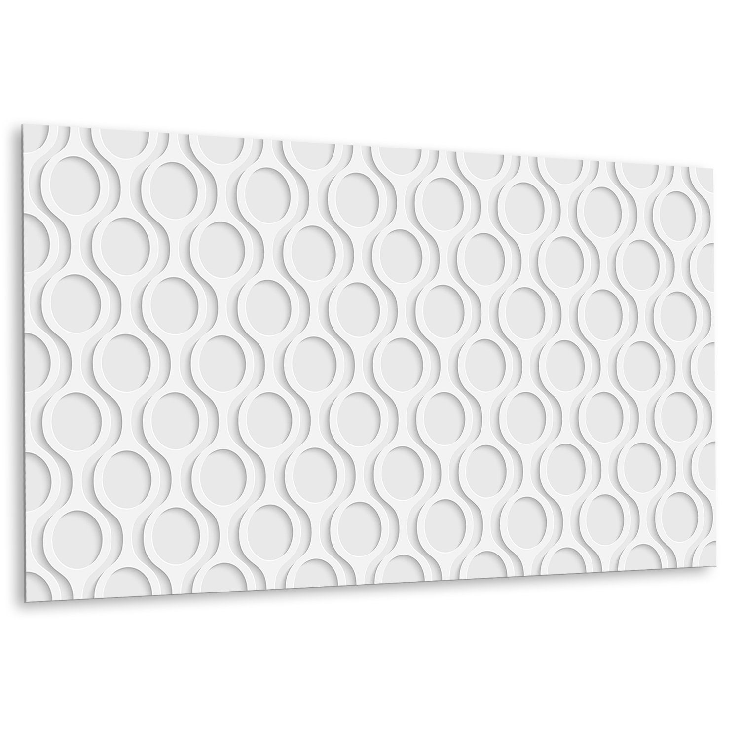 Tulup Spritzschutz Küchenrückwand Vinyl-Fliesen Selbstklebend Wandpaneele 100 cm x 50 cm, Selbstklebende, Wandaufkleber, Vinyl Spritzschutz