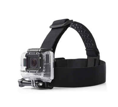 Telesin Kopfband mit Sportkamerahalterung für Sportkameras Kamerahalterung