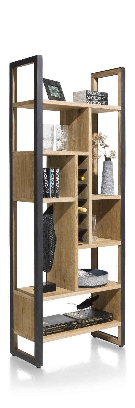 Henders & Hazel Raumteiler Roomdivider Metalo Eiche Railway brown furniert