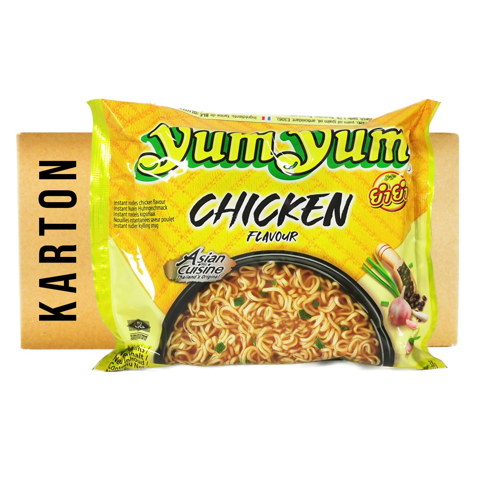 Yum Yum Fertiggericht Yum Yum Chicken Instantnudel 30x60g