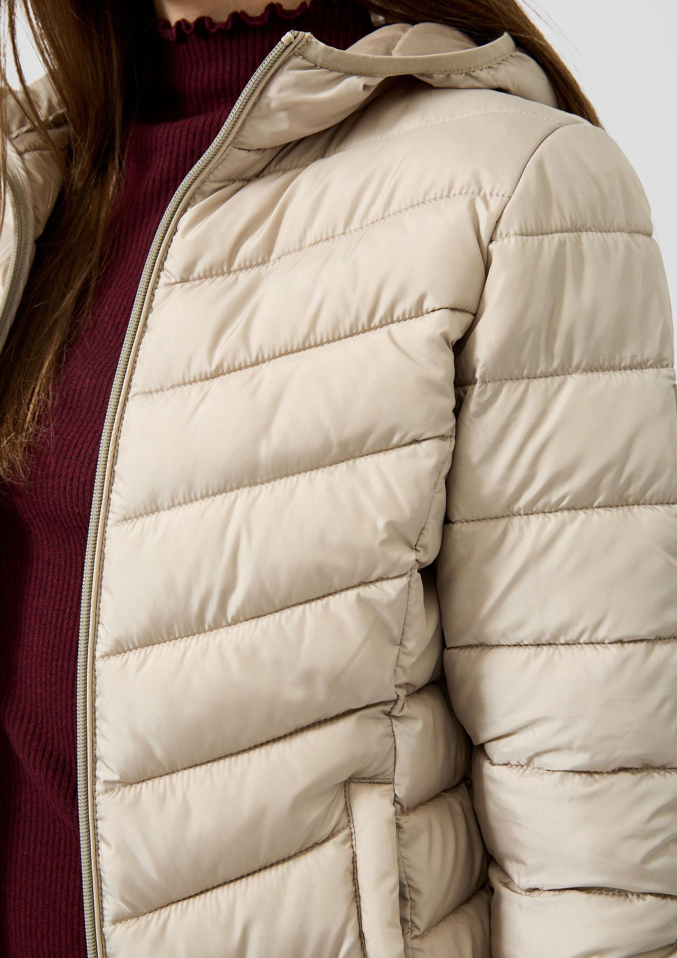 QS Funktionsjacke Outdoor-Jacke Leichte Steppjacke mit Kapuze – Bild 4 von 5
