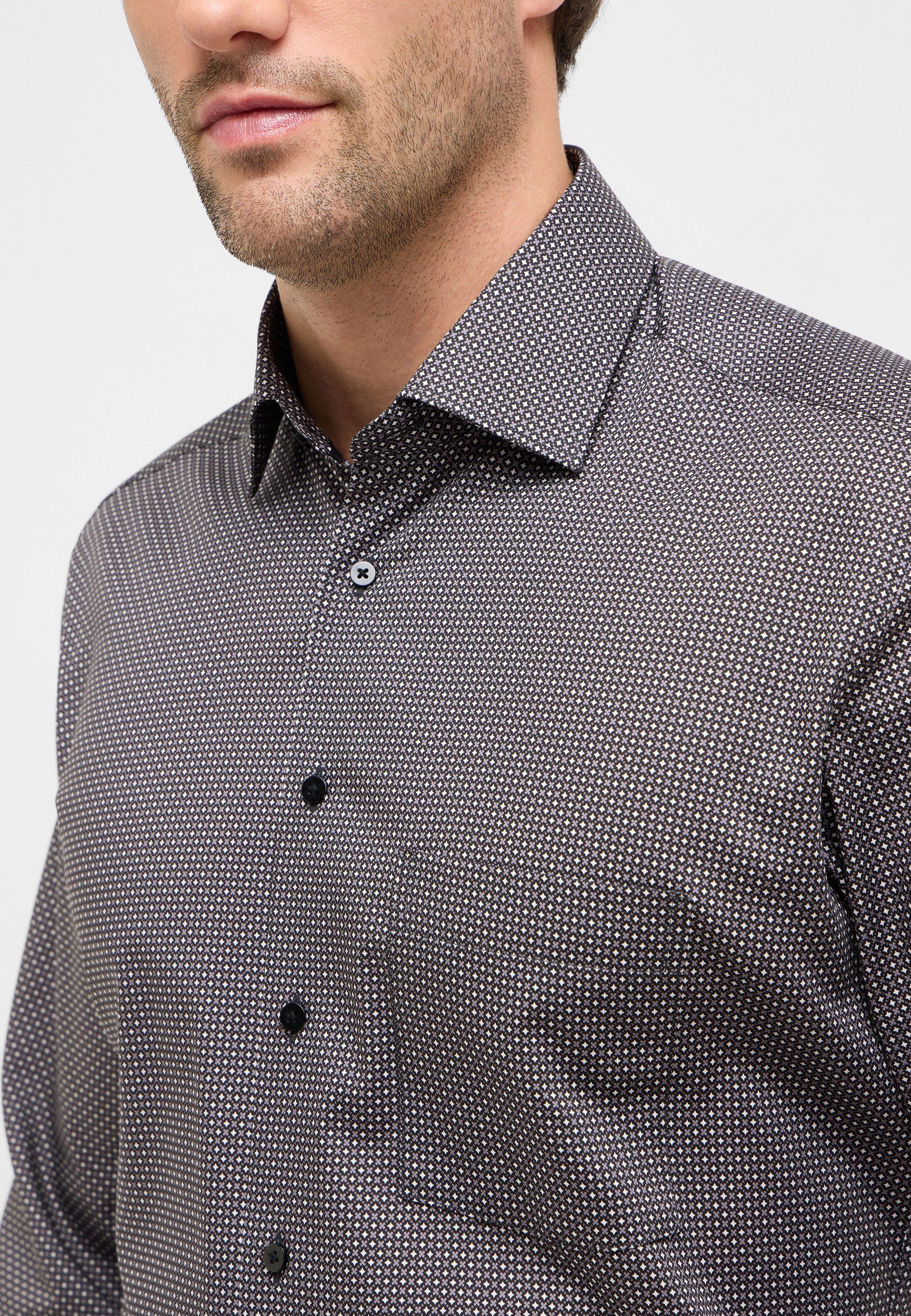 Eterna Langarmhemd MODERN FIT NON IRON (bügelfrei)