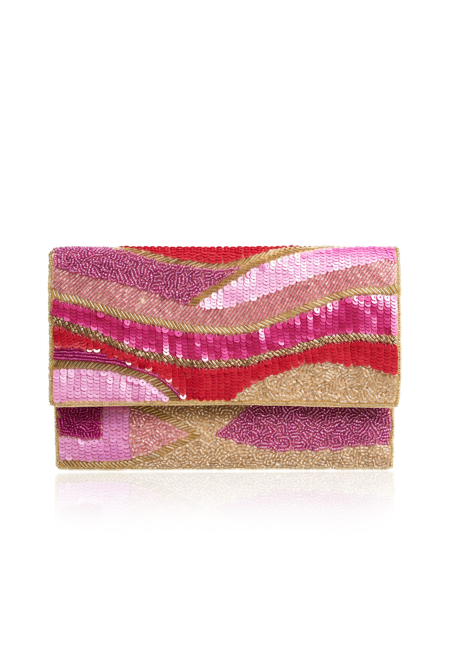 YOEK Abendtasche Damen Tasche mit Kettendetail