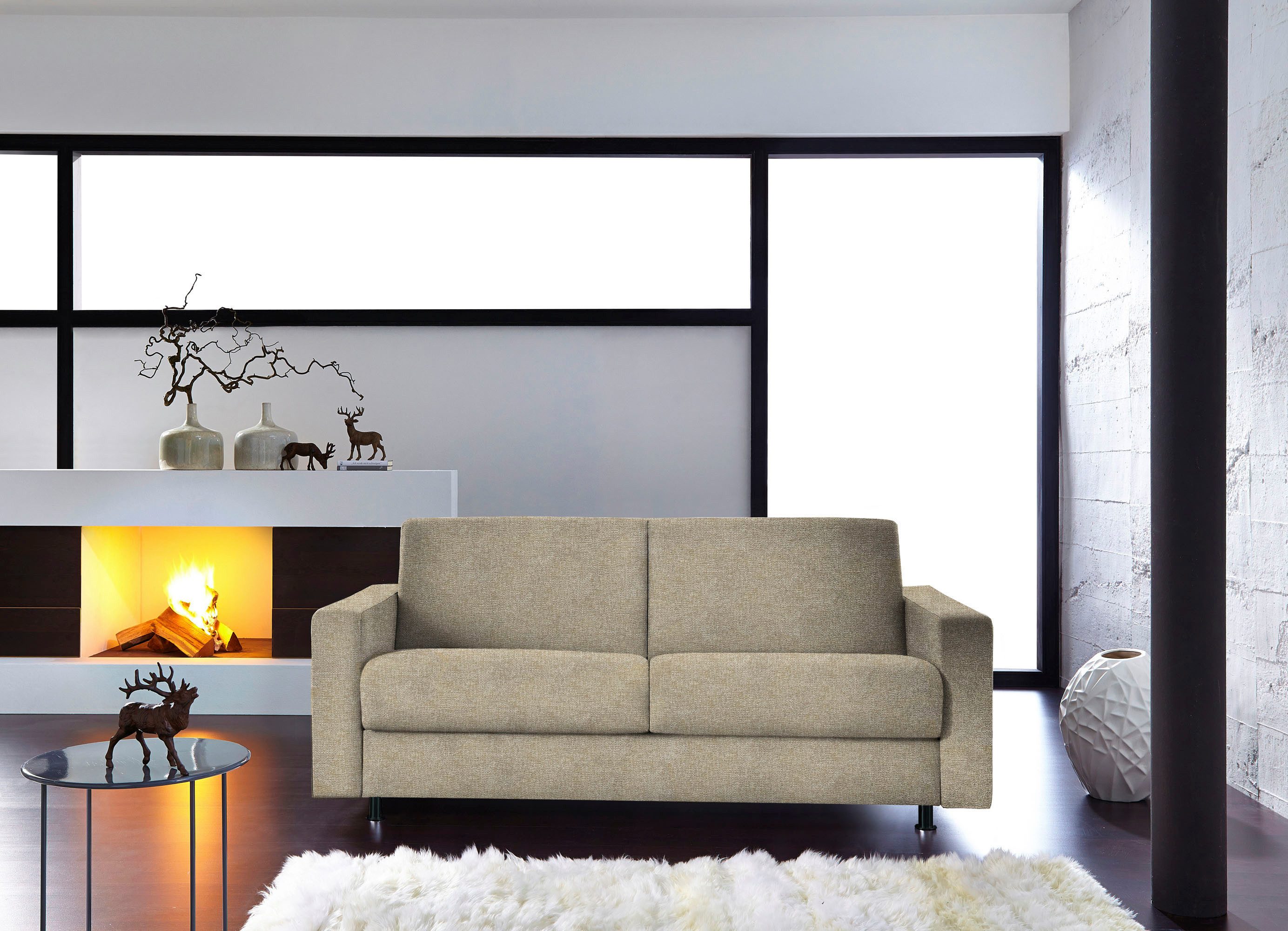 Bali Schlafsofa Messina, Dauerschläfer in 140 günstig online kaufen