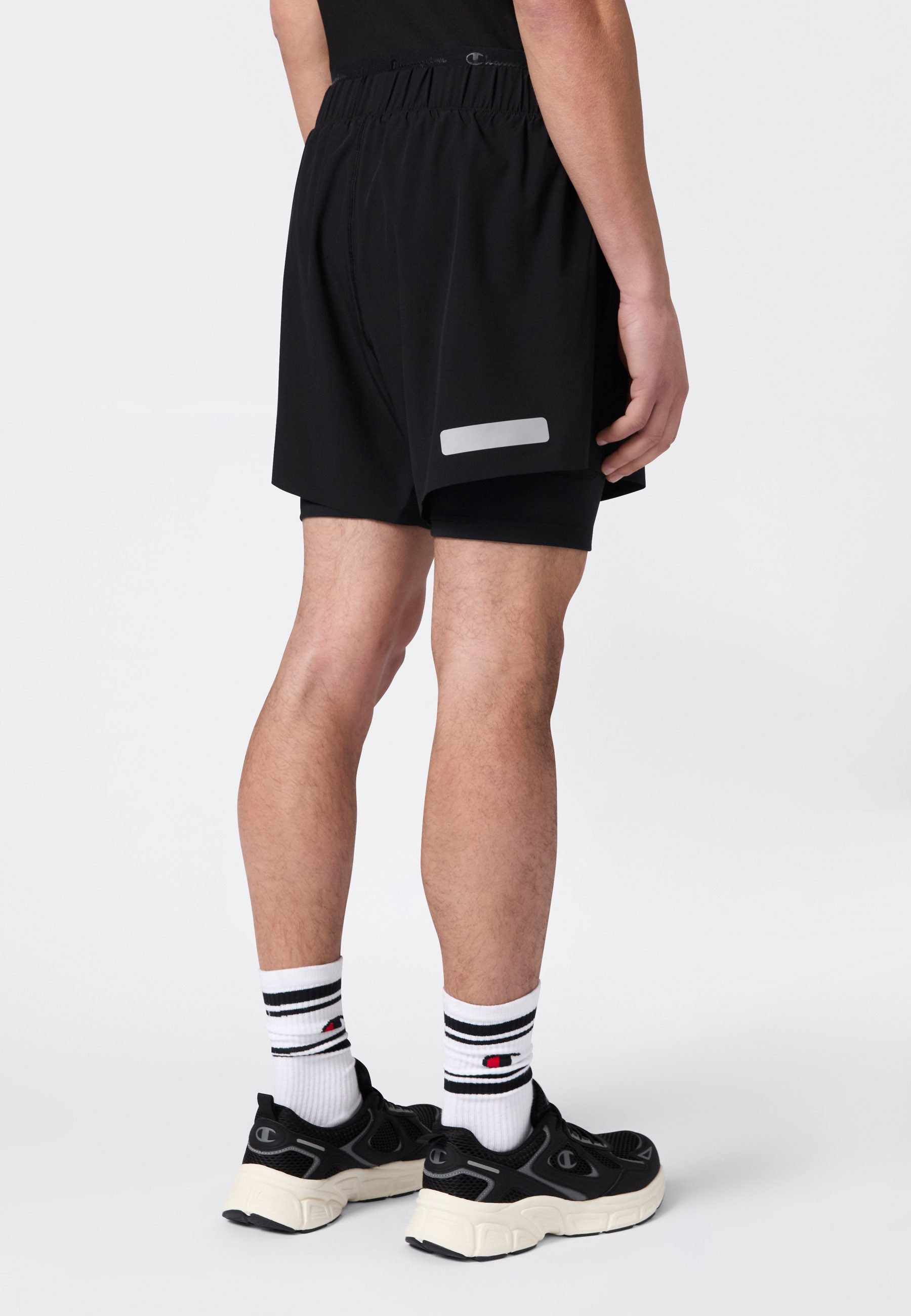 Champion Trainingsshorts für Sportmode und aktive Freizeit, aus Polyester und Elasthan