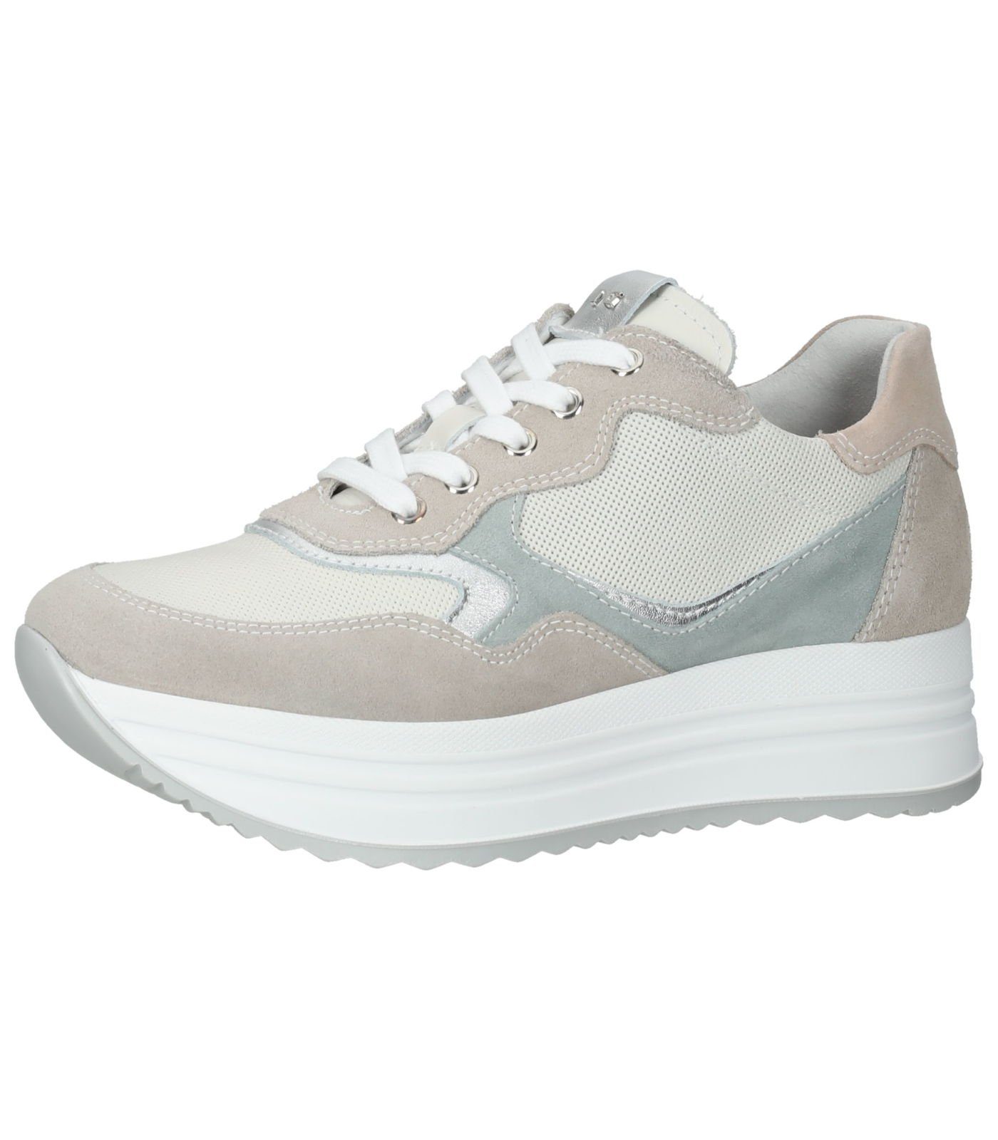 Nero Giardini Sneaker Veloursleder/Textil Plateausneaker