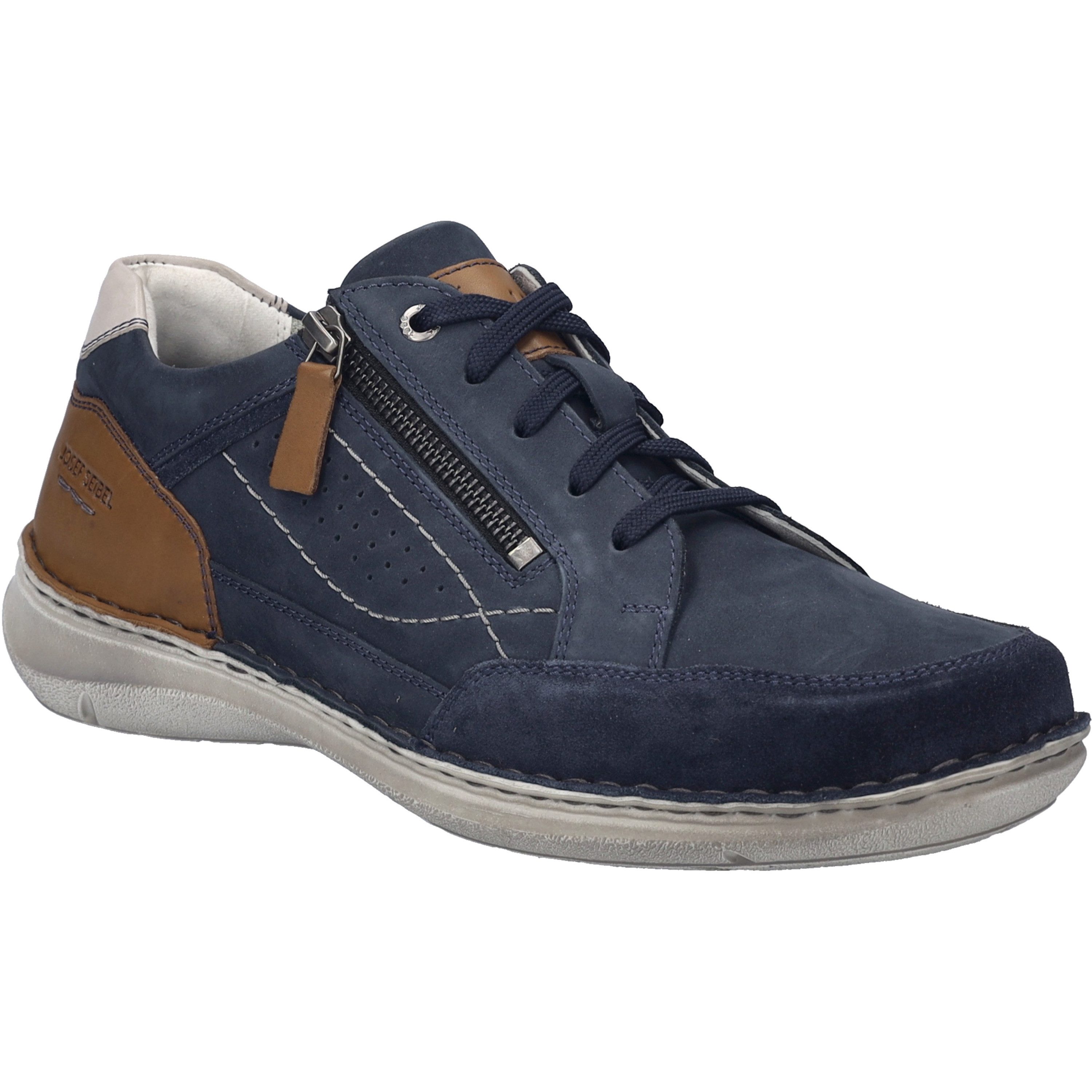 Josef Seibel New Anvers 11, blau Schnürschuh günstig online kaufen