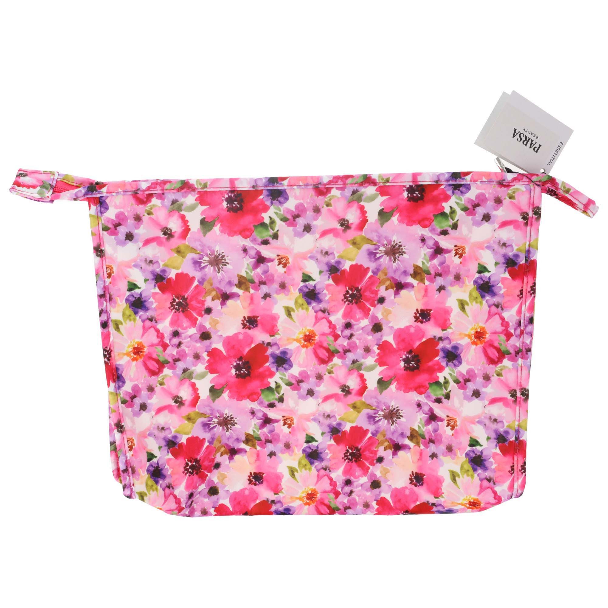 PARSA Beauty Kulturbeutel Kulturtasche groß blumig günstig online kaufen