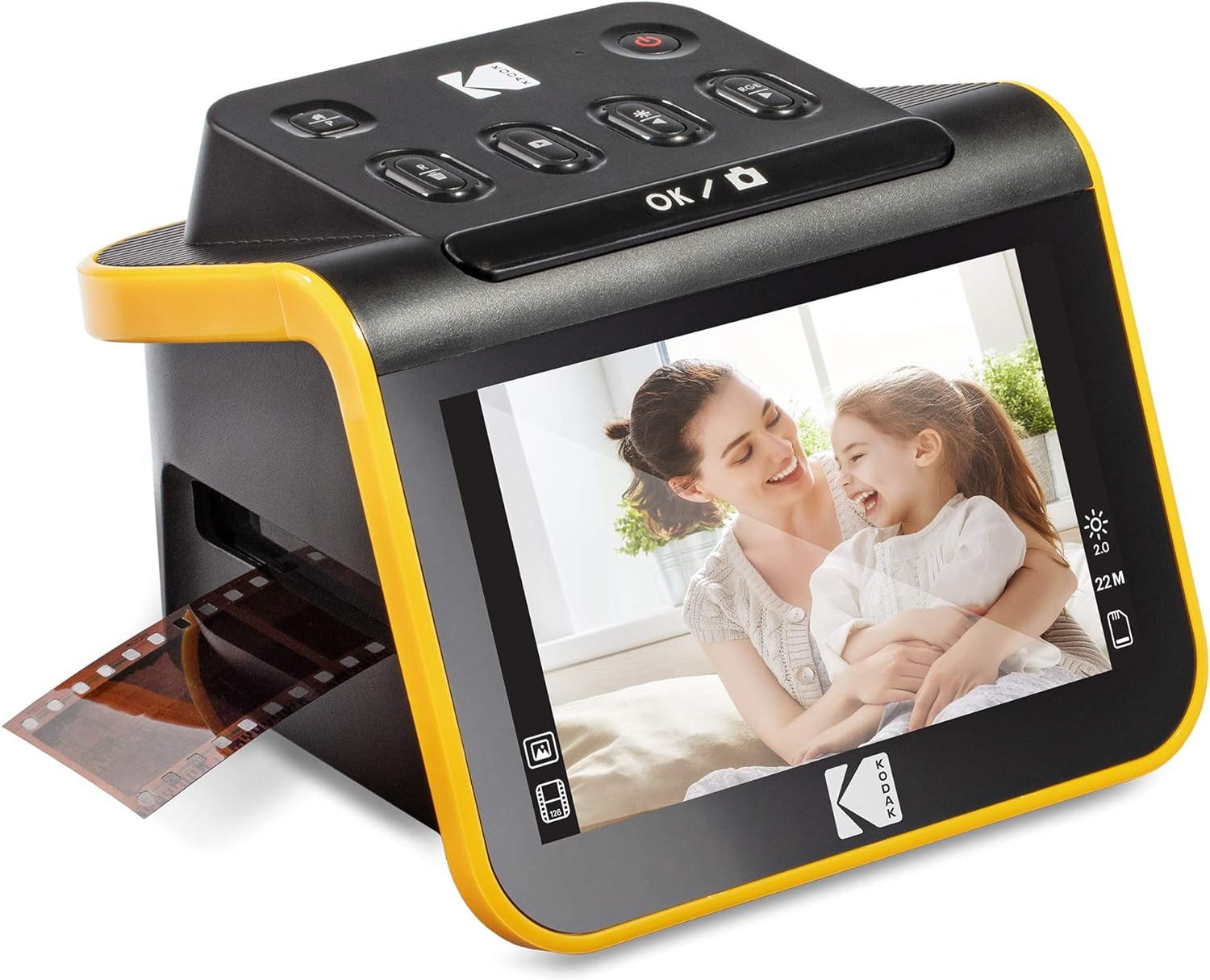 Kodak Dia/Negativ -Scanner KODAK Slide N SCAN Film und Slide Сканеры mit 5 Zoll LCD-Bildschirm