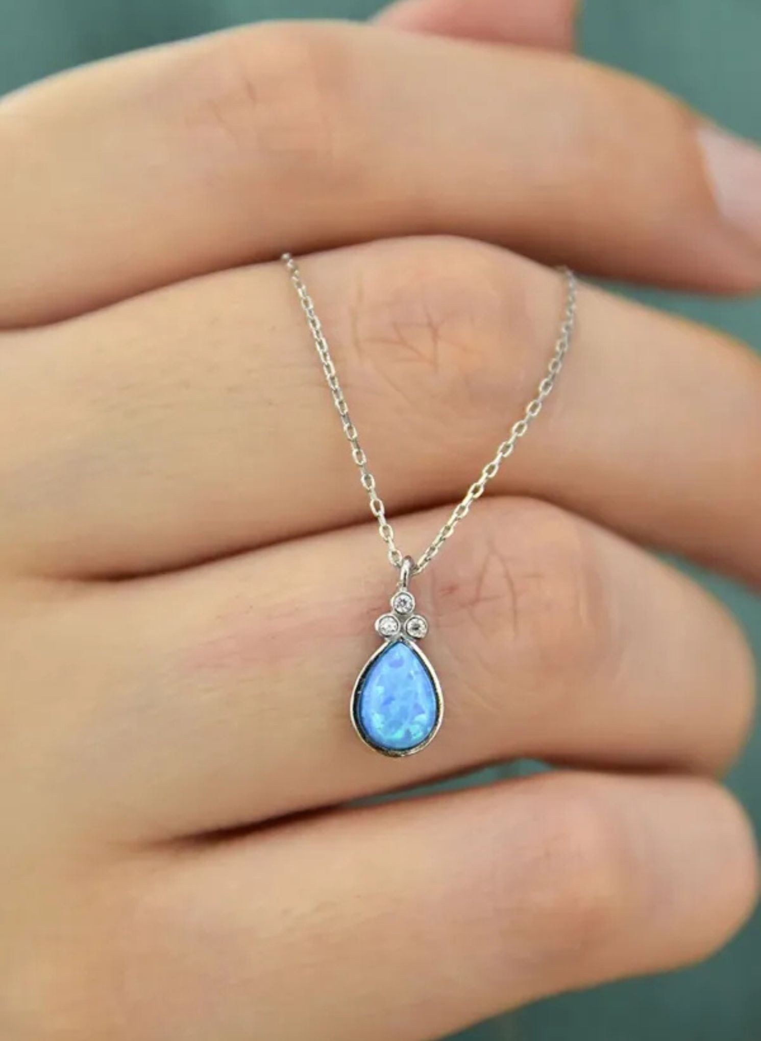 Einzelstück Charm-Kette Opal Classic Halskette günstig online kaufen