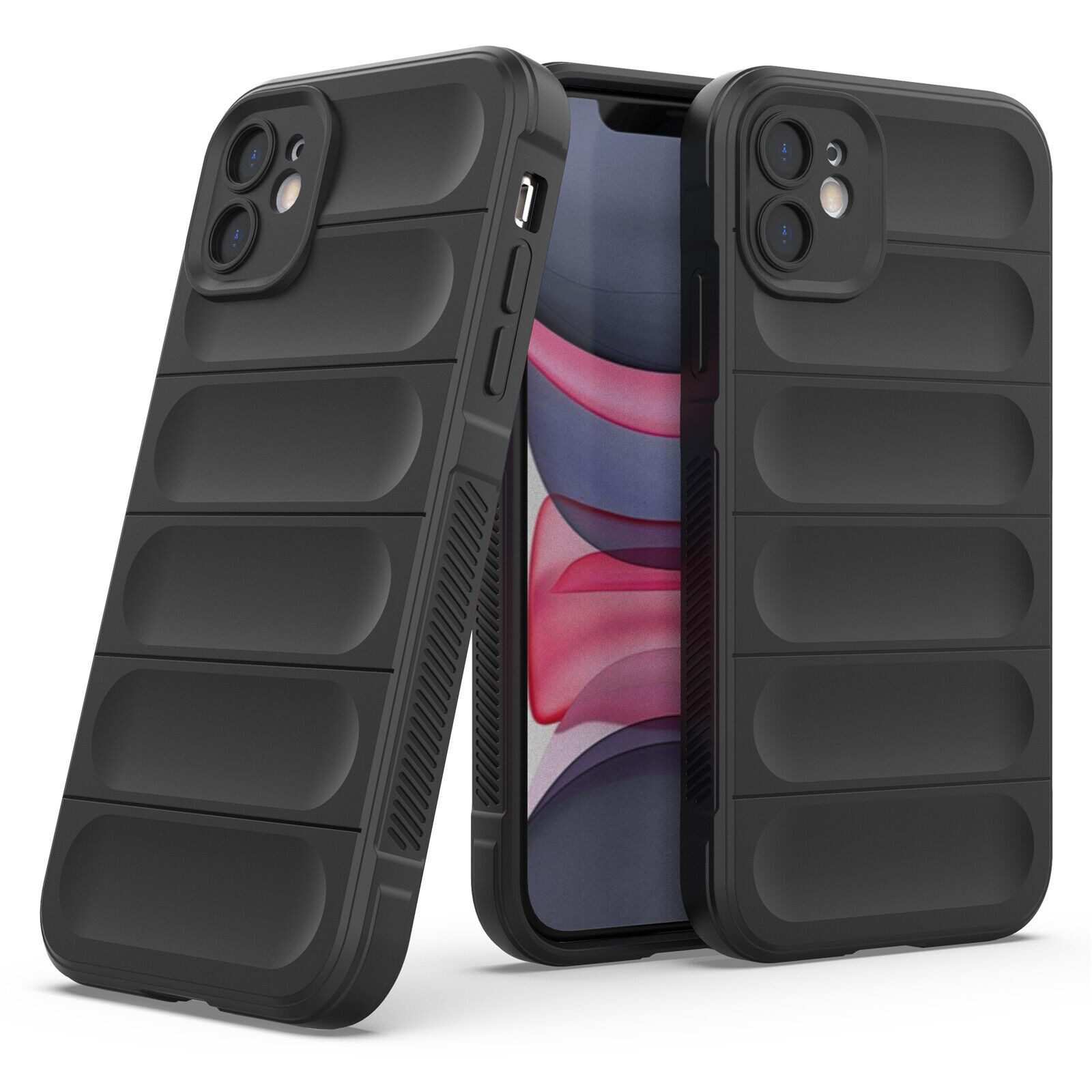 betterfon Handyhülle Outdoor Case für Apple iPhone 11 Serie Back Cover Bumper TPU Case, Stoßfestes TPU, formstabil, flexibel & mit Kameraschutz