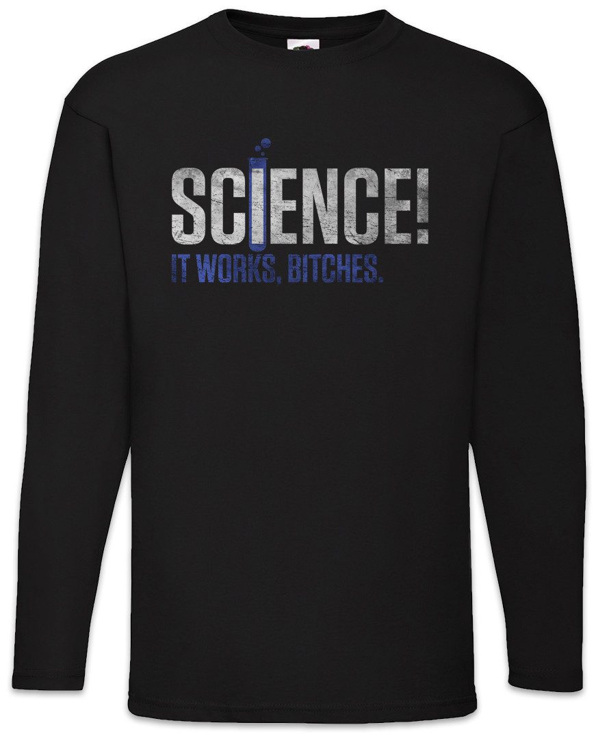 Langarmshirt Science It Works... Langarm T-Shirt Lehrer Fun Teacher Professor Nerd