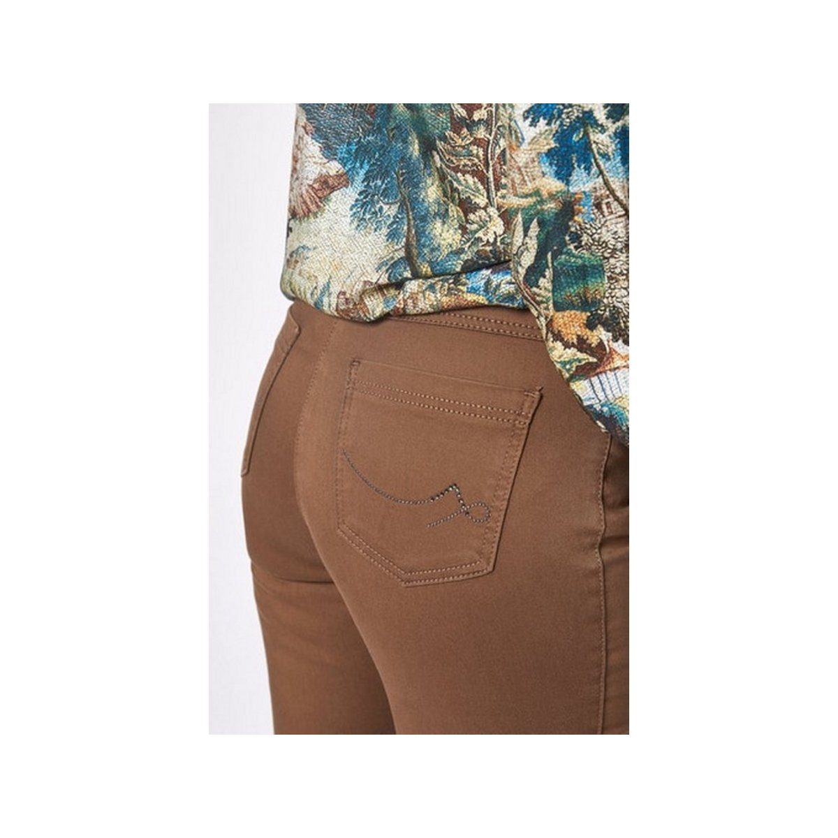 TONI Shorts regular (1-tlg) braun